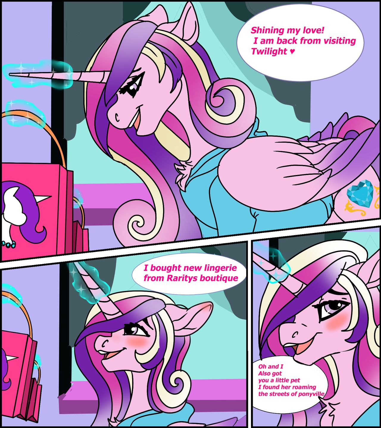 A Single Crystal Rose page 1 full