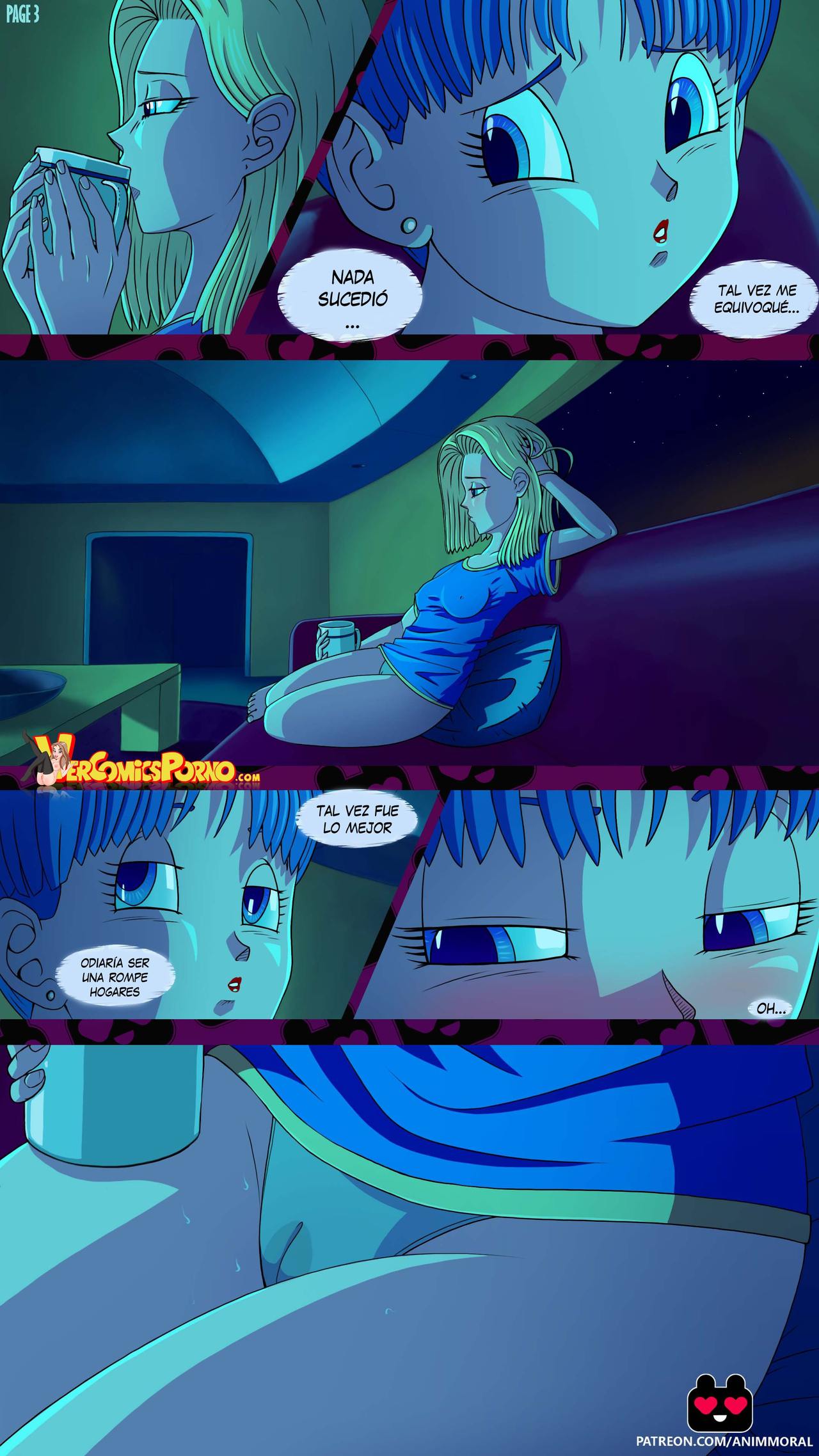 Androide 18 x Bulma page 3 full