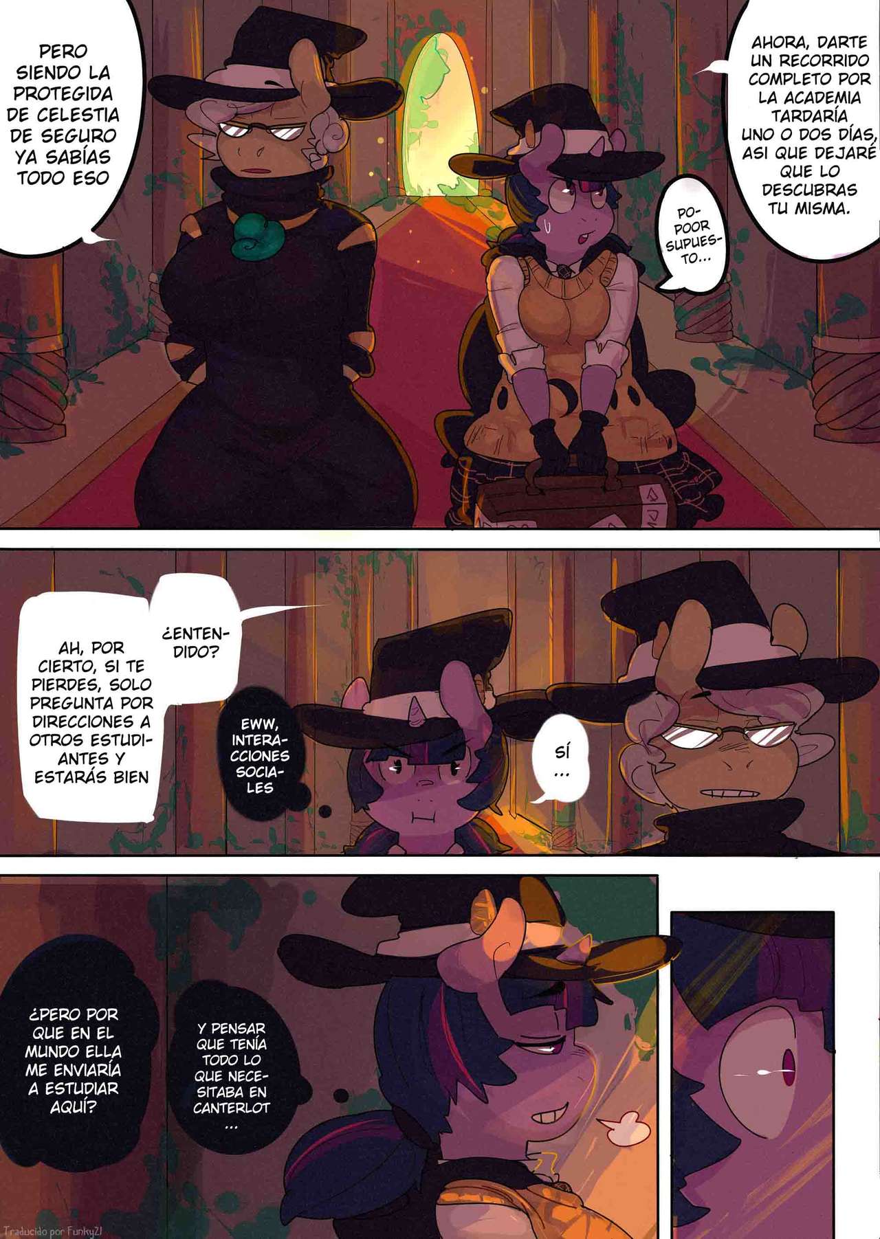 Pony Academy, Chapter 1: First Class Day page 4 full