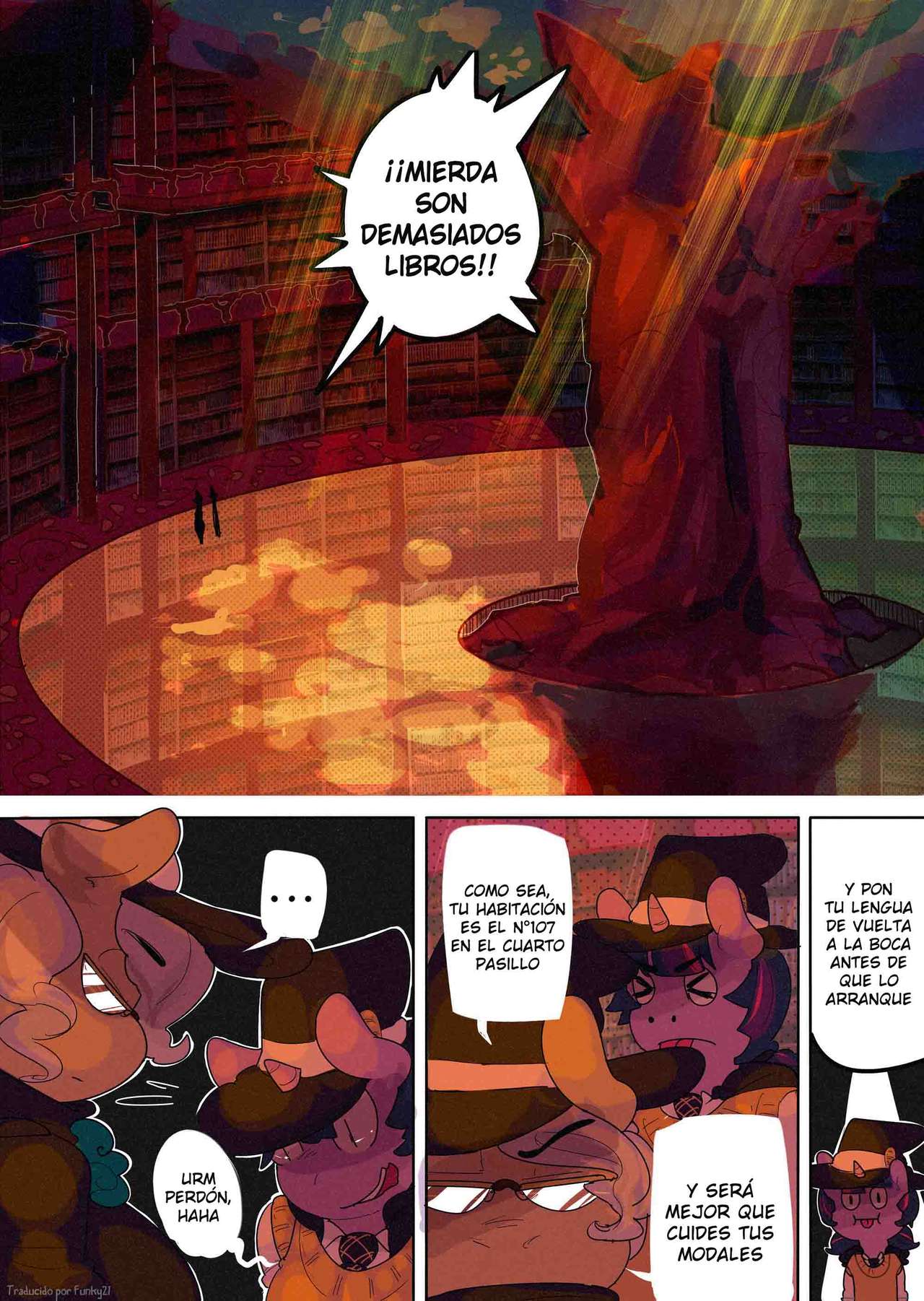 Pony Academy, Chapter 1: First Class Day page 5 full