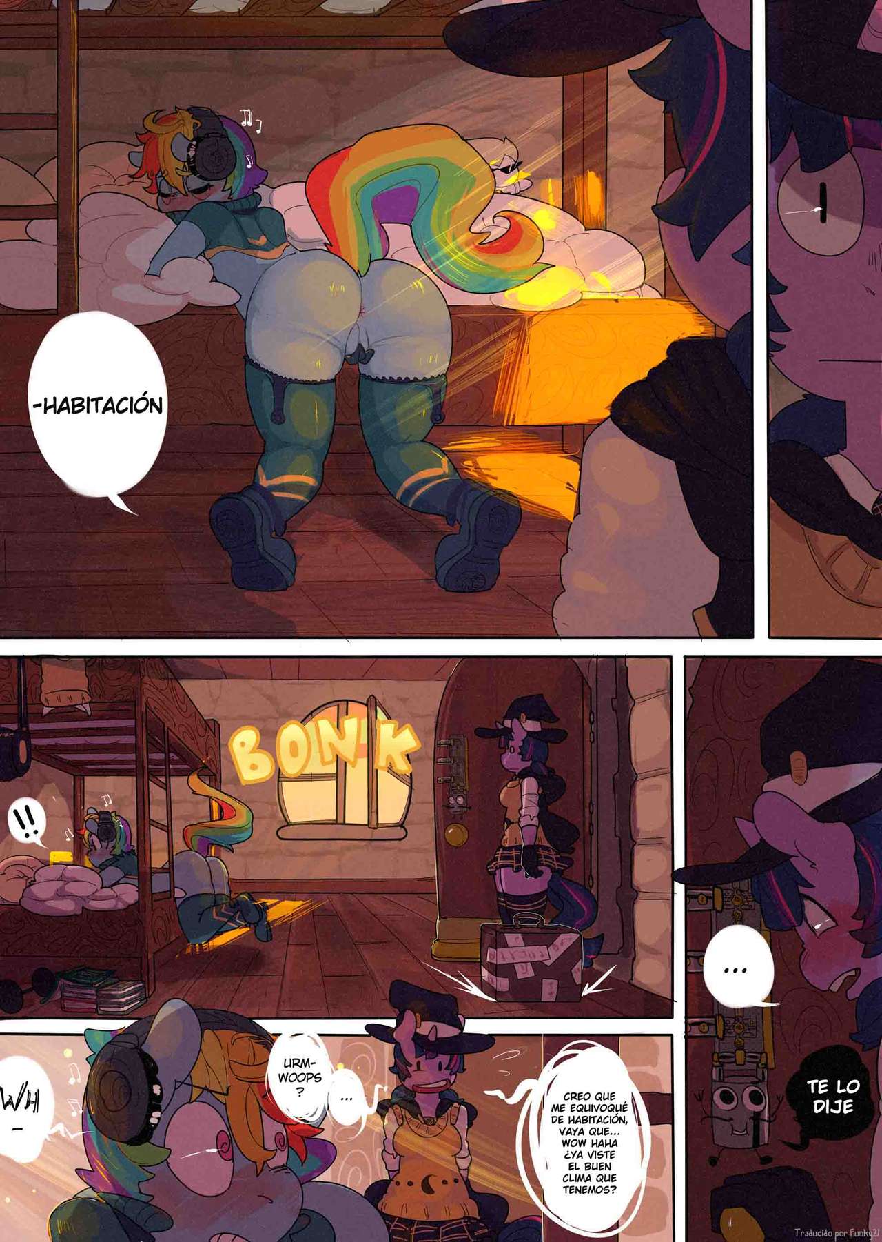 Pony Academy, Chapter 1: First Class Day page 7 full