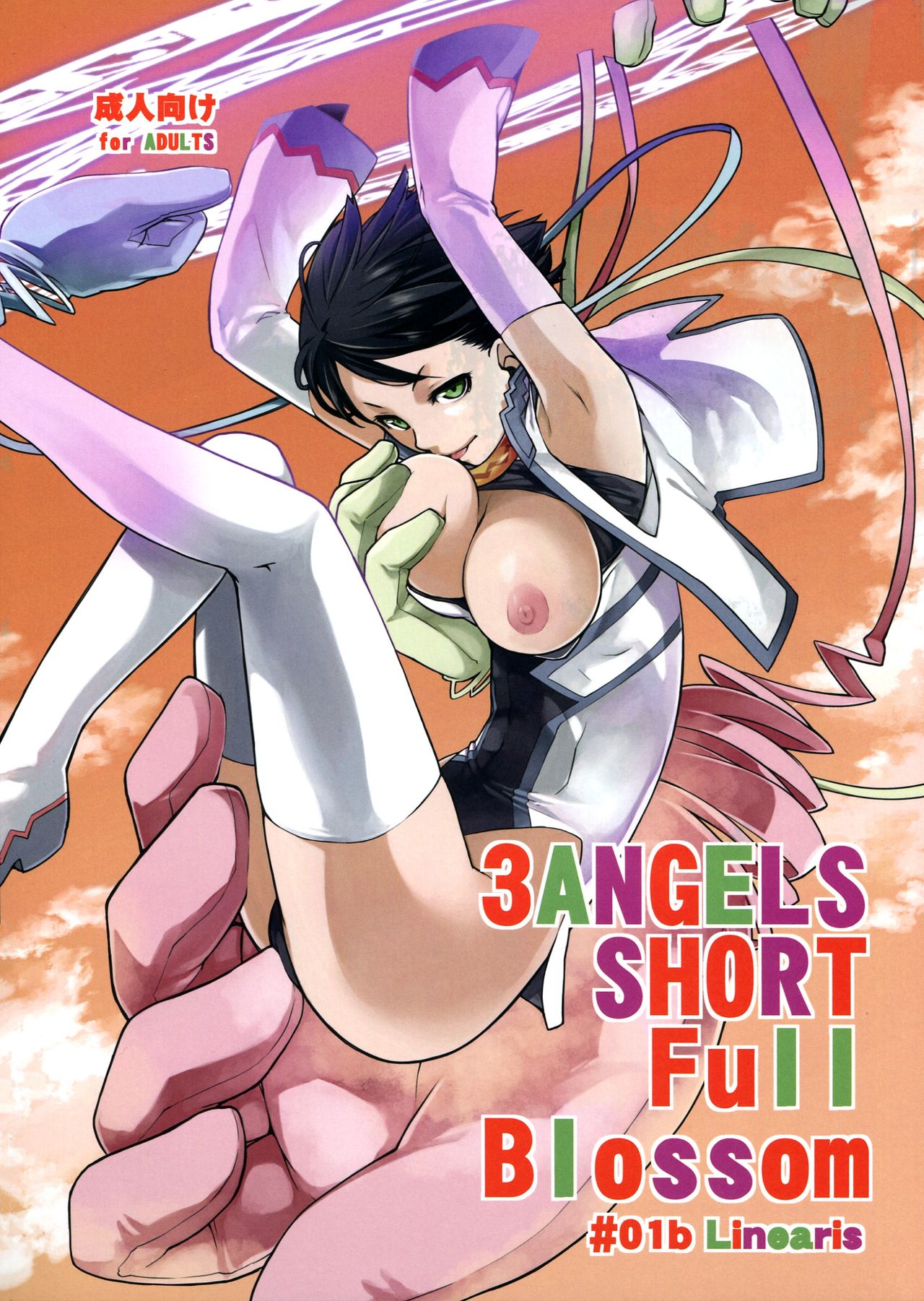 3ANGELS SHORT Full Blossom #01b Linearis page 1 full
