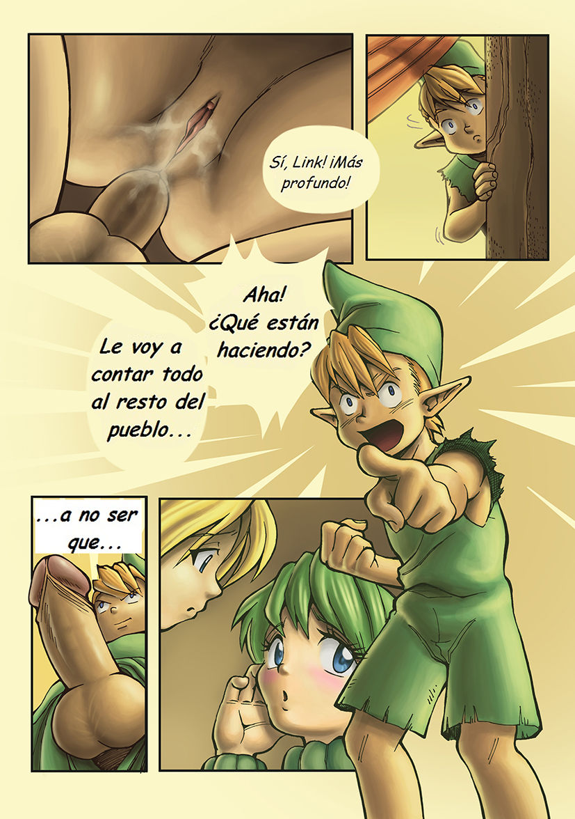 zelda hentai- Bosque del placer page 5 full