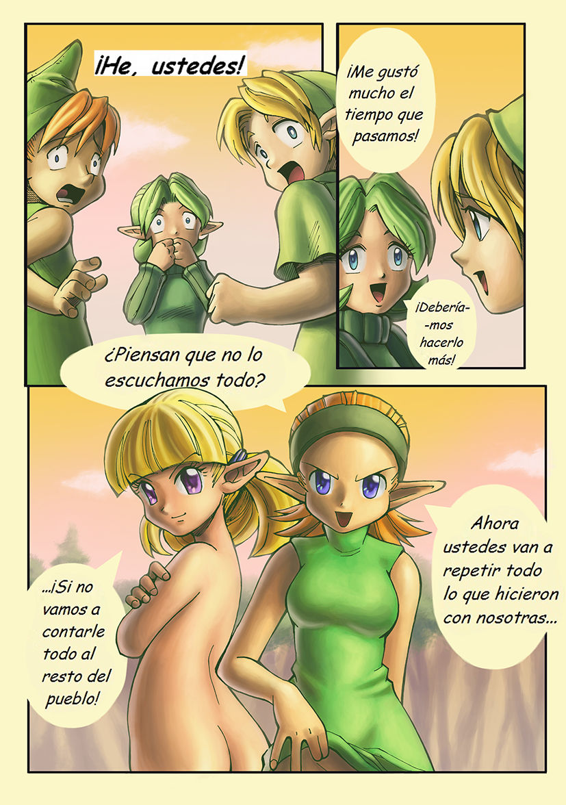 zelda hentai- Bosque del placer page 8 full