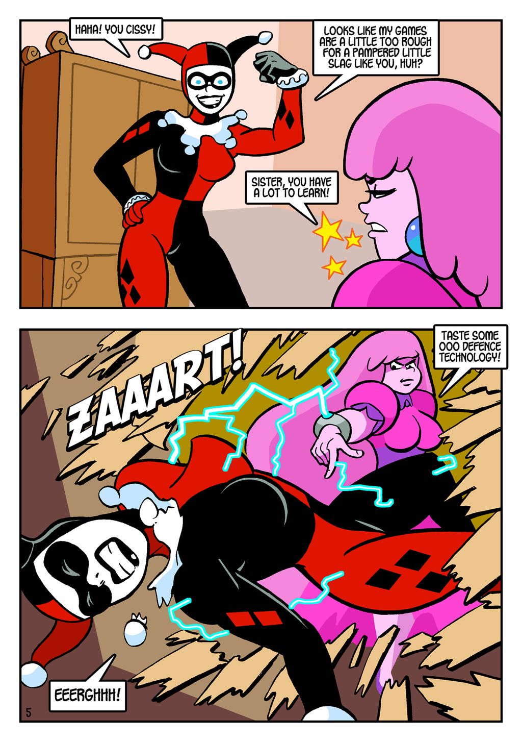 - Adventure Time x Batman TAS - Candy Clown Smackdown page 5 full