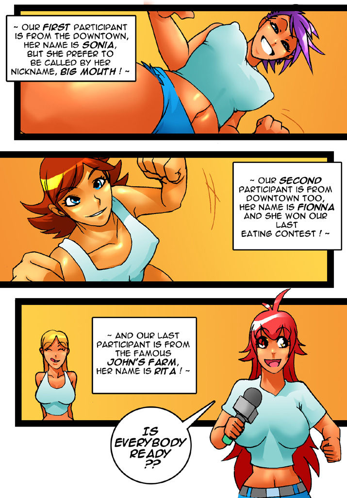 Eating Hot Dog Contest page 3 full