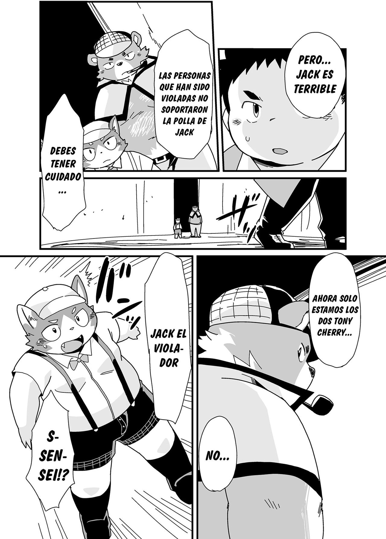 Sherlock Holes and Jack the Raper page 5 full
