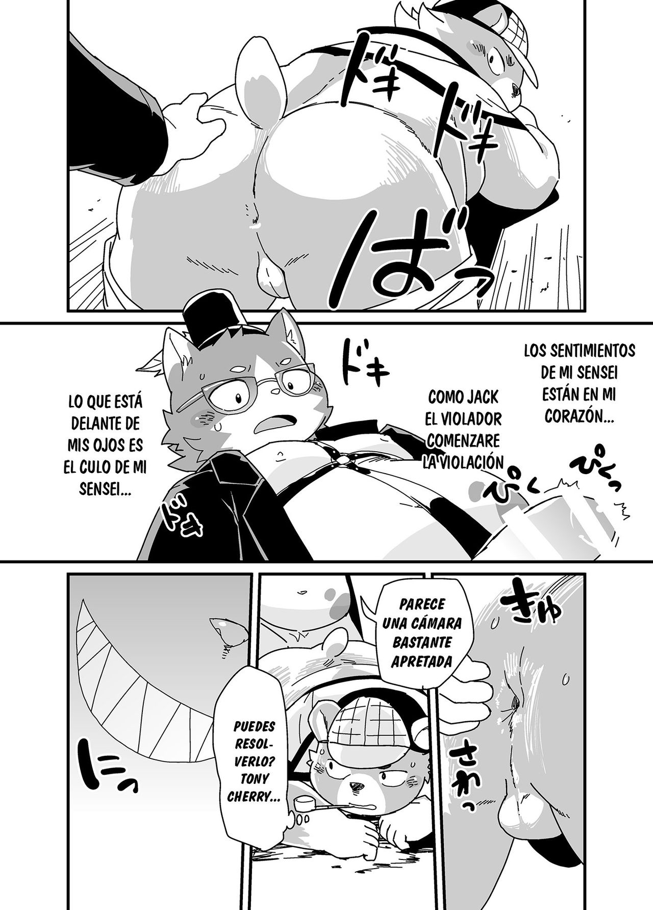 Sherlock Holes and Jack the Raper page 8 full