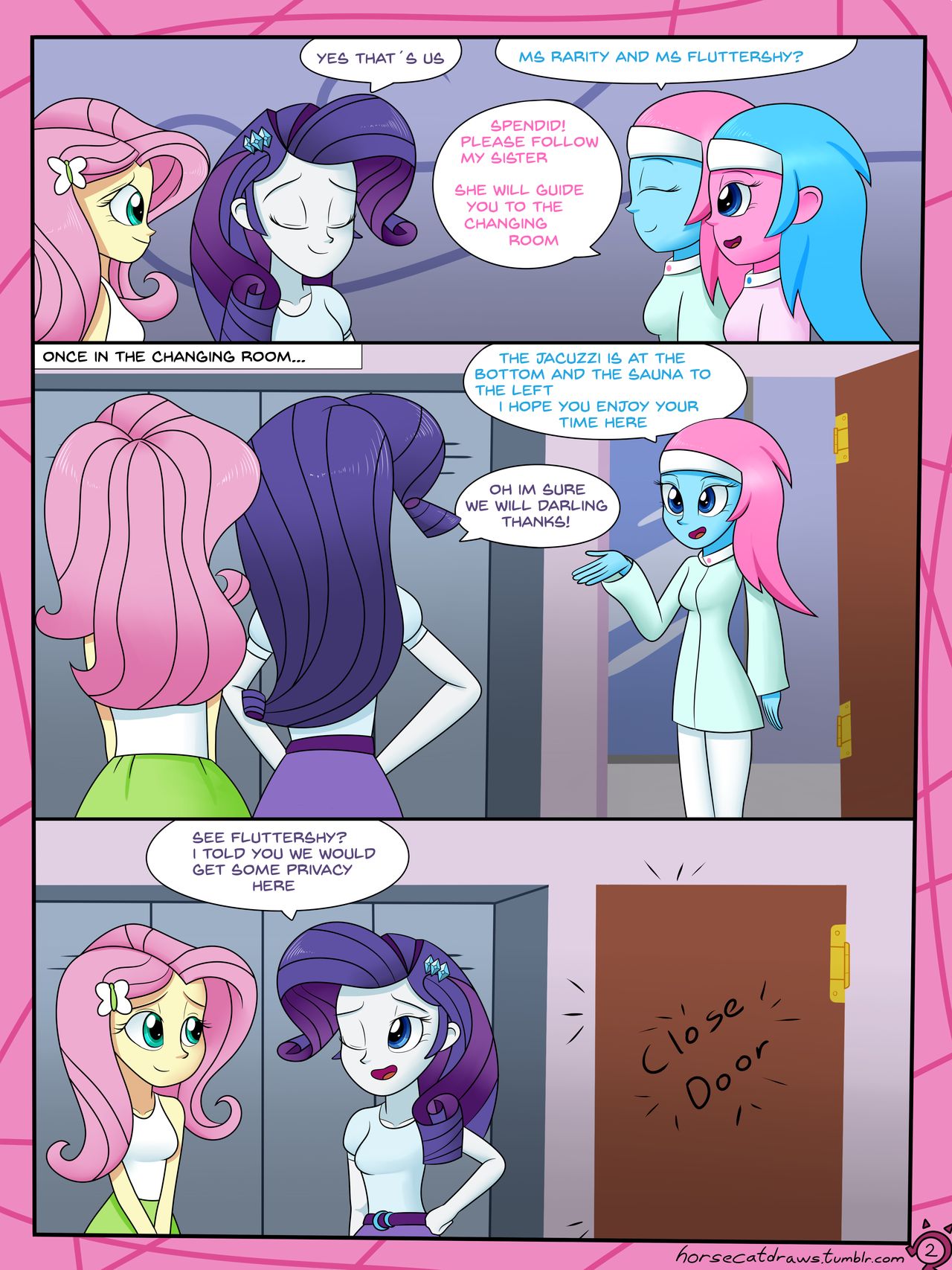 A very normal day at the spa page 2 full