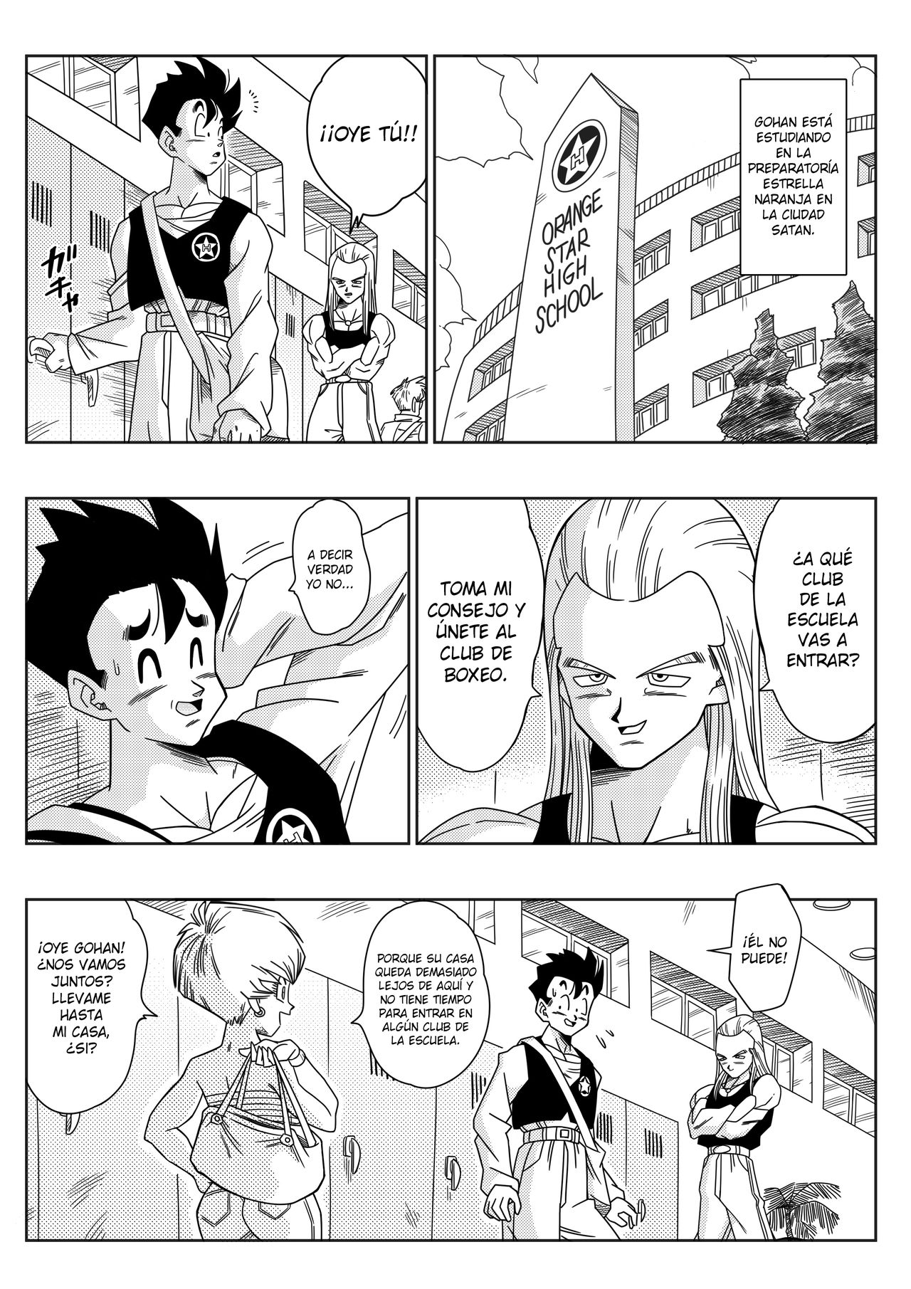 TRIANGULO AMOROSO Z - Gohan conoce a Iresa page 3 full