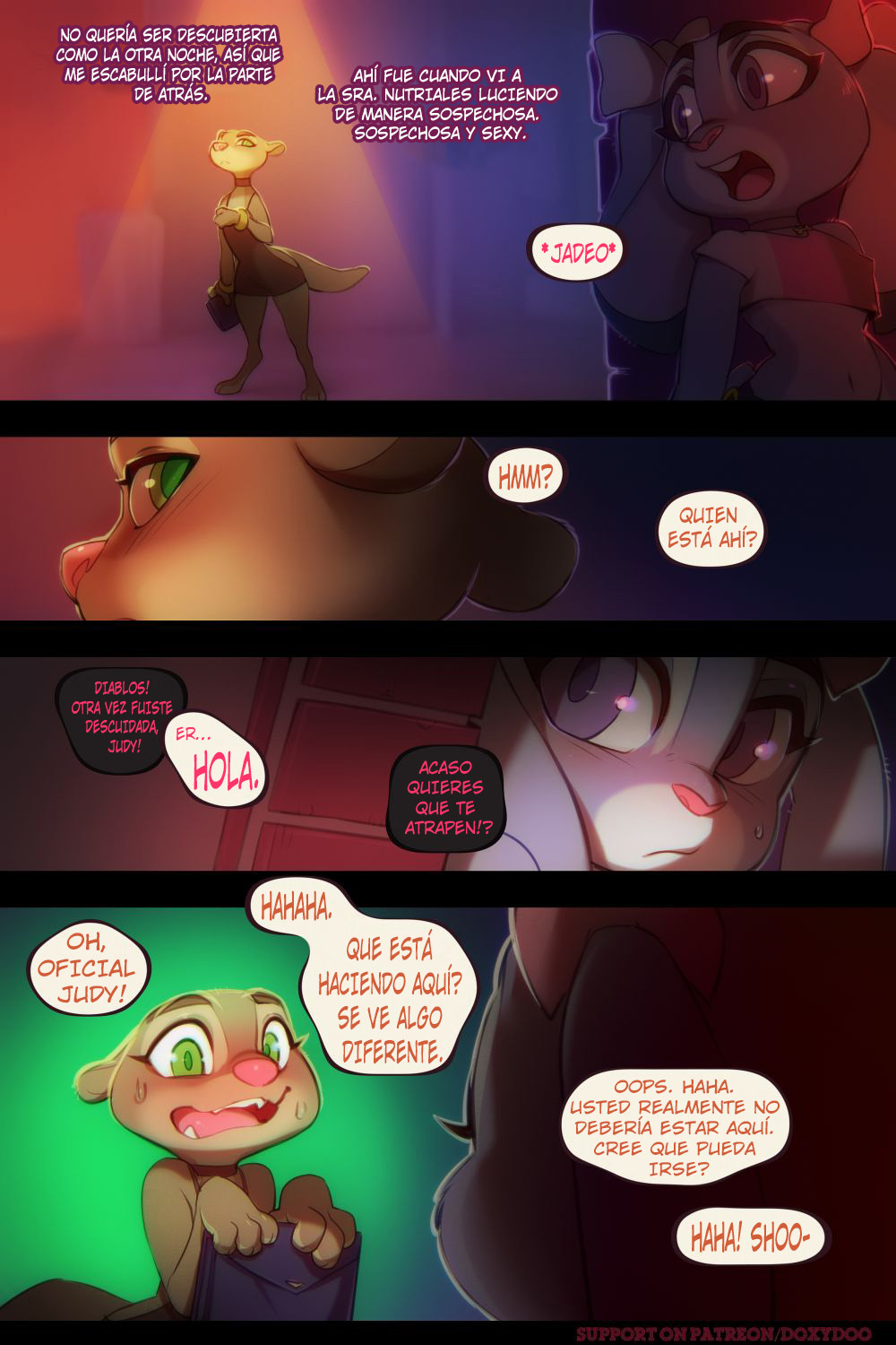 Sweet Sting Parte 2: Bajo El Agujero De La Coneja page 8 full