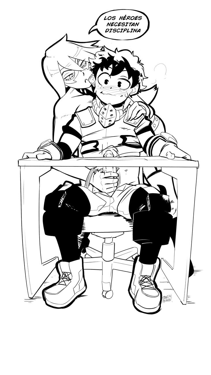 Deku y Midnight page 1 full