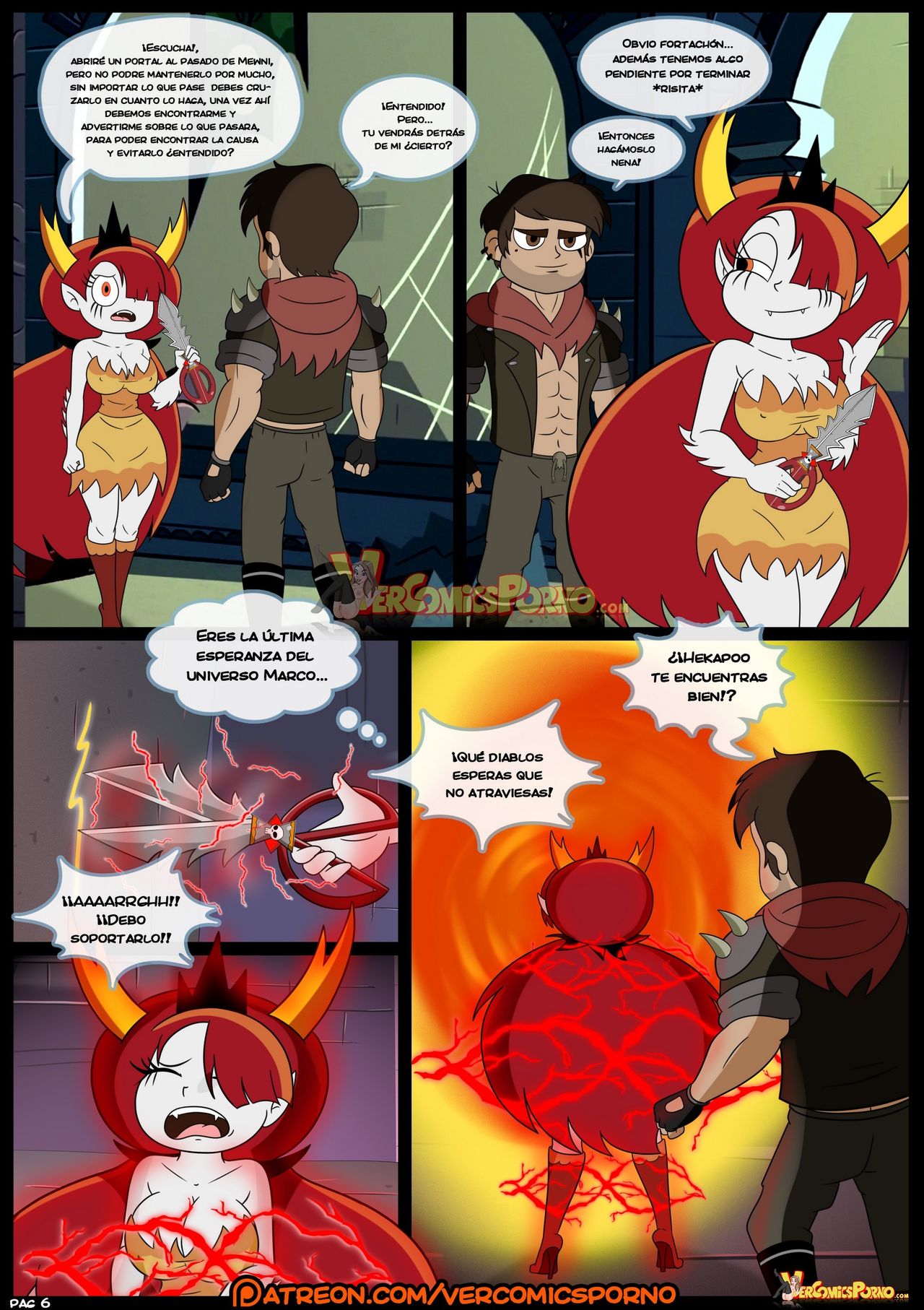 Marco vs las fuerzas del tiempo page 7 full
