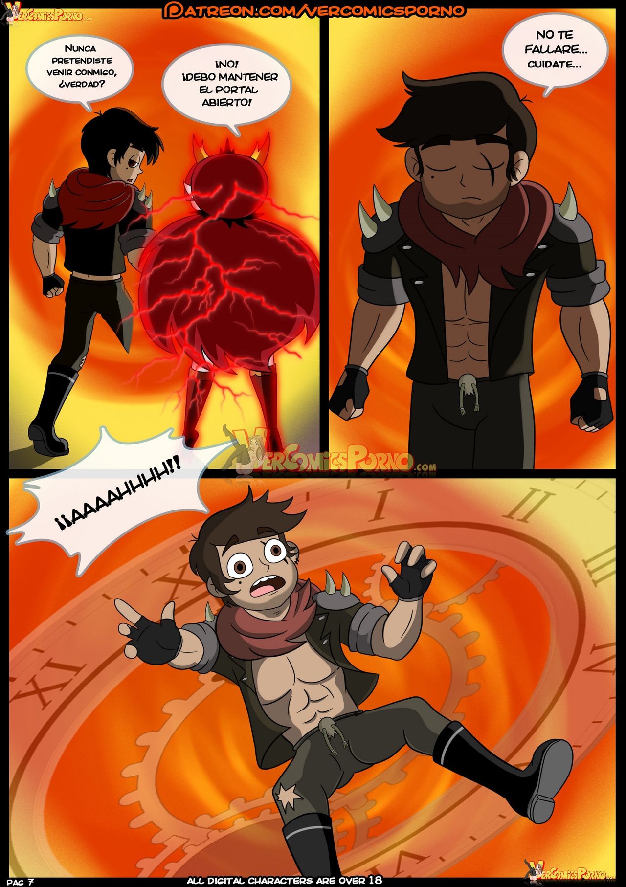 Marco vs las fuerzas del tiempo page 8 full
