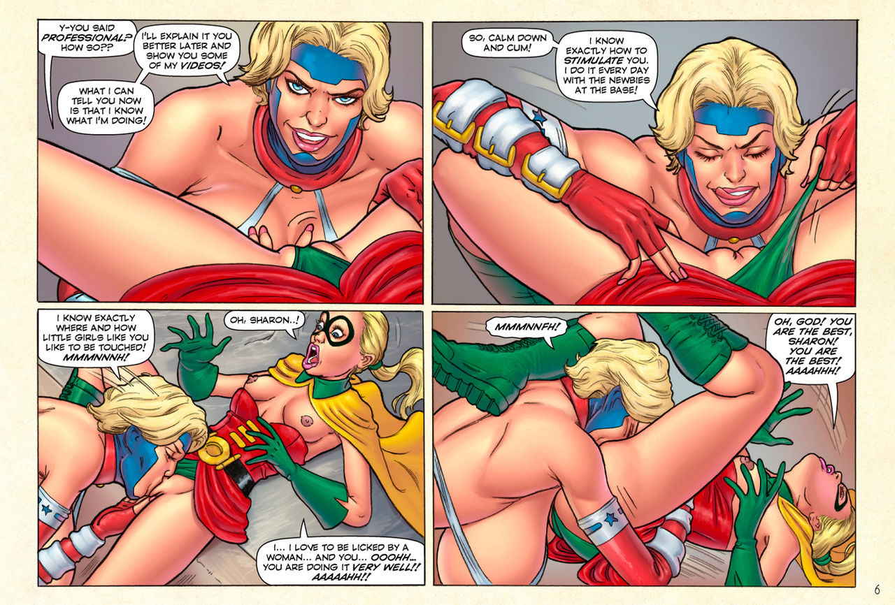 Superheroine comixxx - Wonder Weasel  Begins. page 7 full