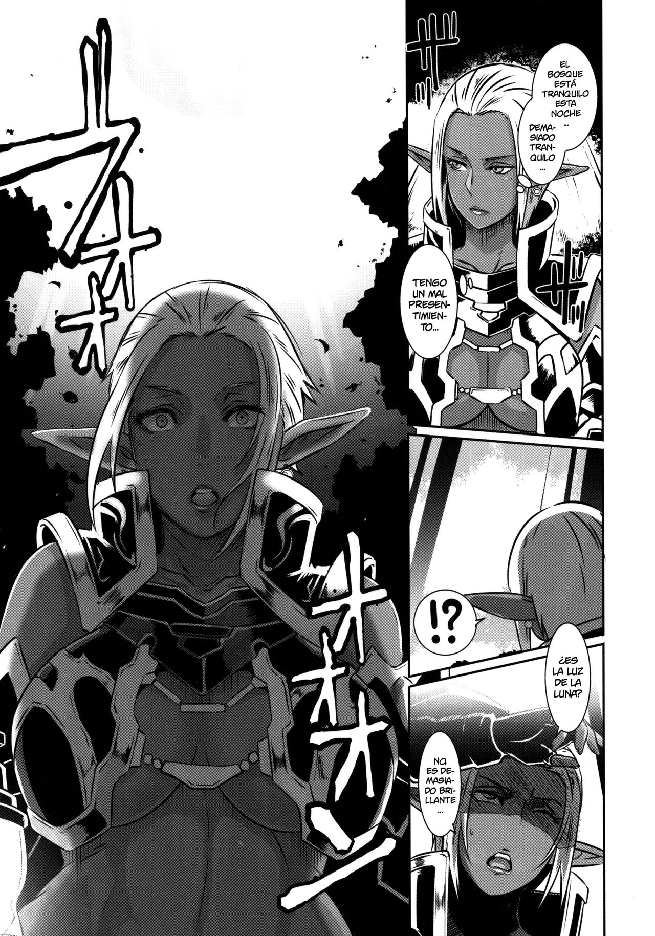 DARK ELF vs ALIEN page 6 full