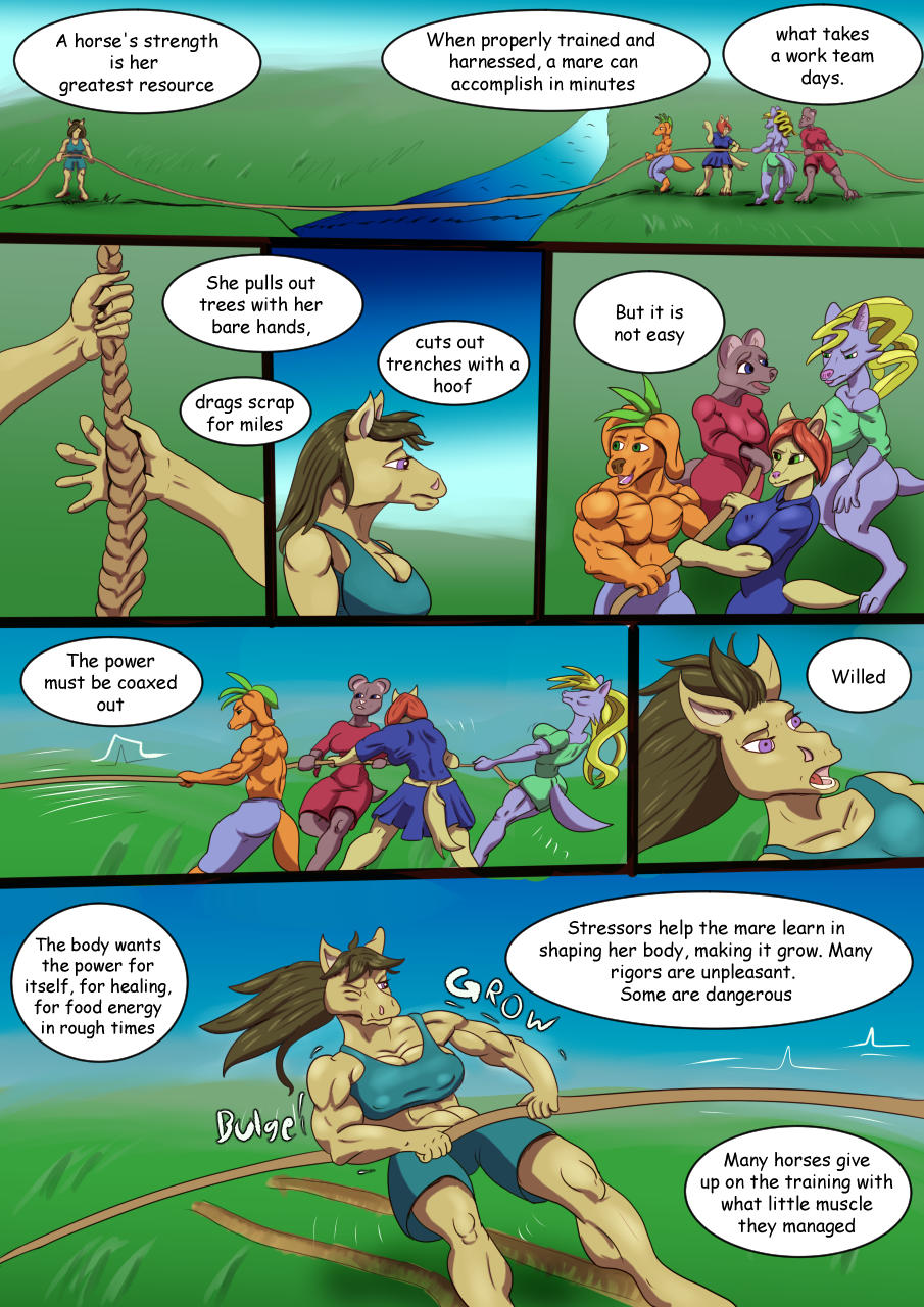 Horse Tug of War page 1 full