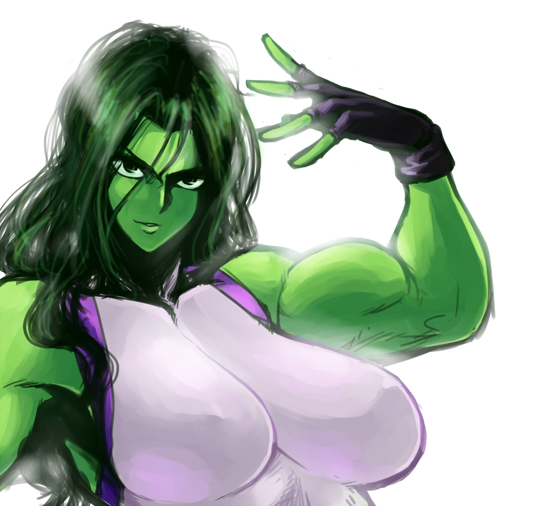 Hulk Holding Up Boobs