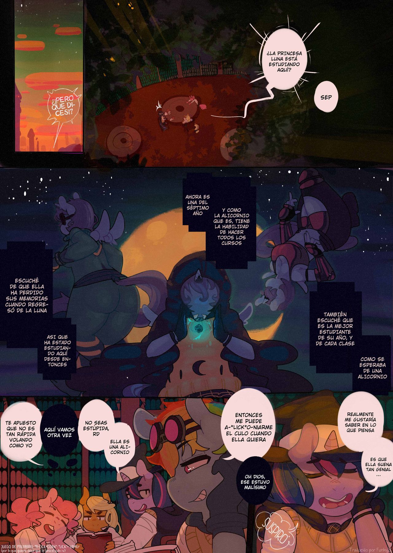 Pony Academy, Chapter 4: Darkside Of The Moon page 2 full