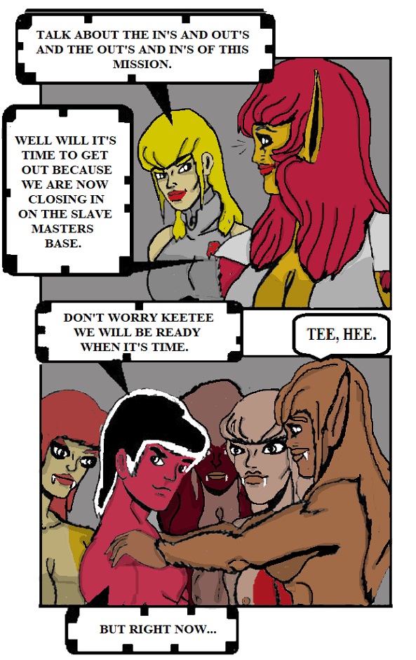 X Agency First Mission Book Three: Issue: 11, 12, 13, 14. page 10 full