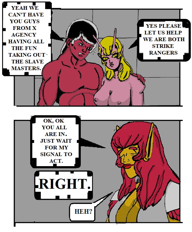 X Agency First Mission Book Three: Issue: 11, 12, 13, 14. page 7 full
