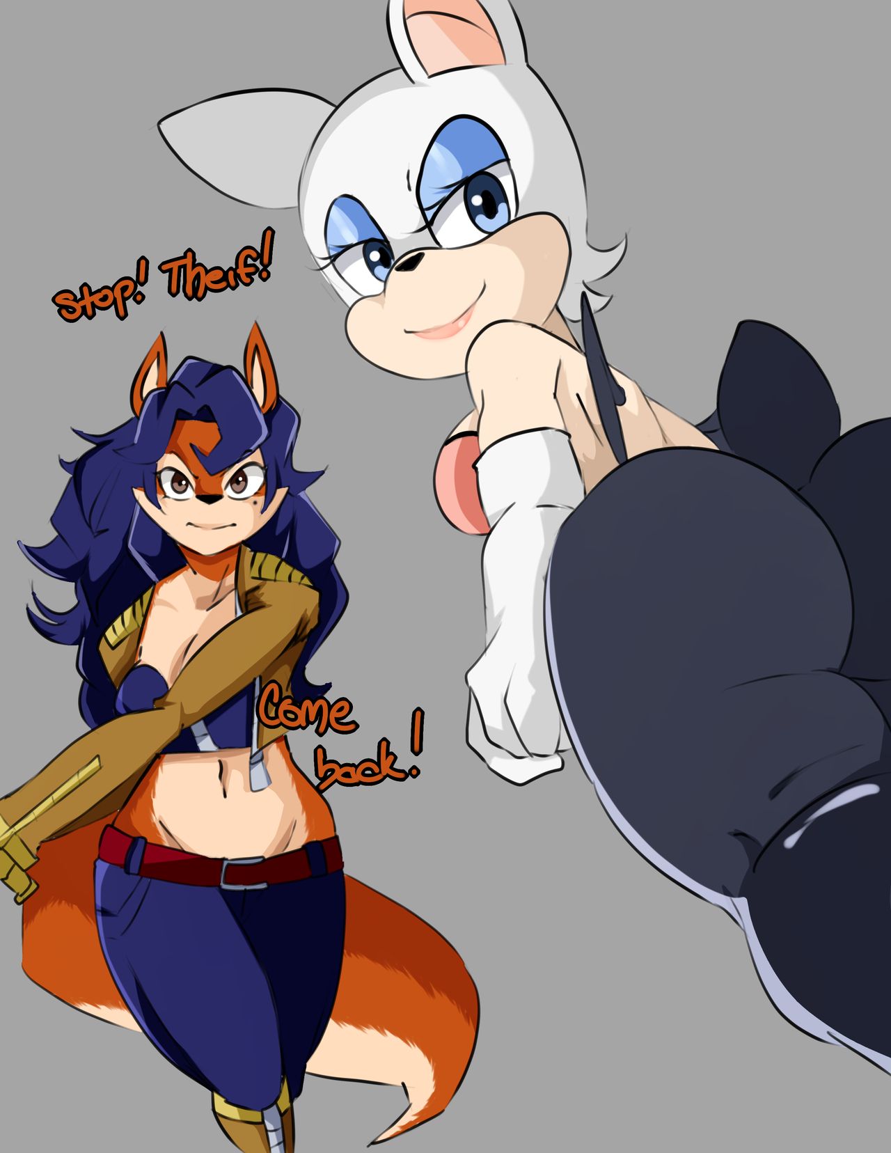 Carmelita Vs Rouge page 1 full