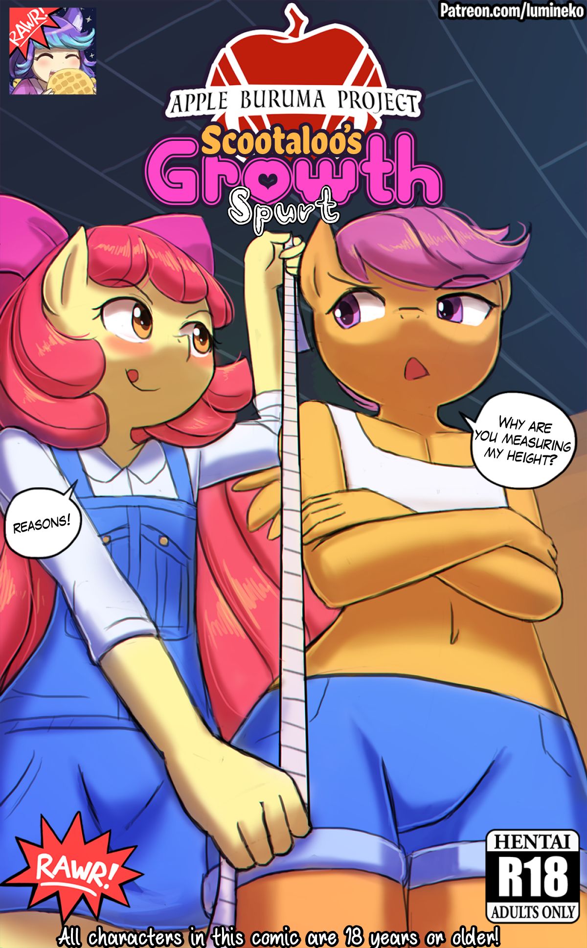 Scootaloo's Growth Spurt page 1 full
