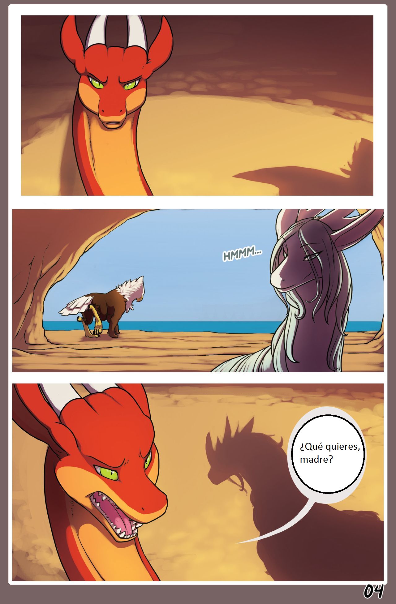 Frisky Ferals - Family Matters page 4 full