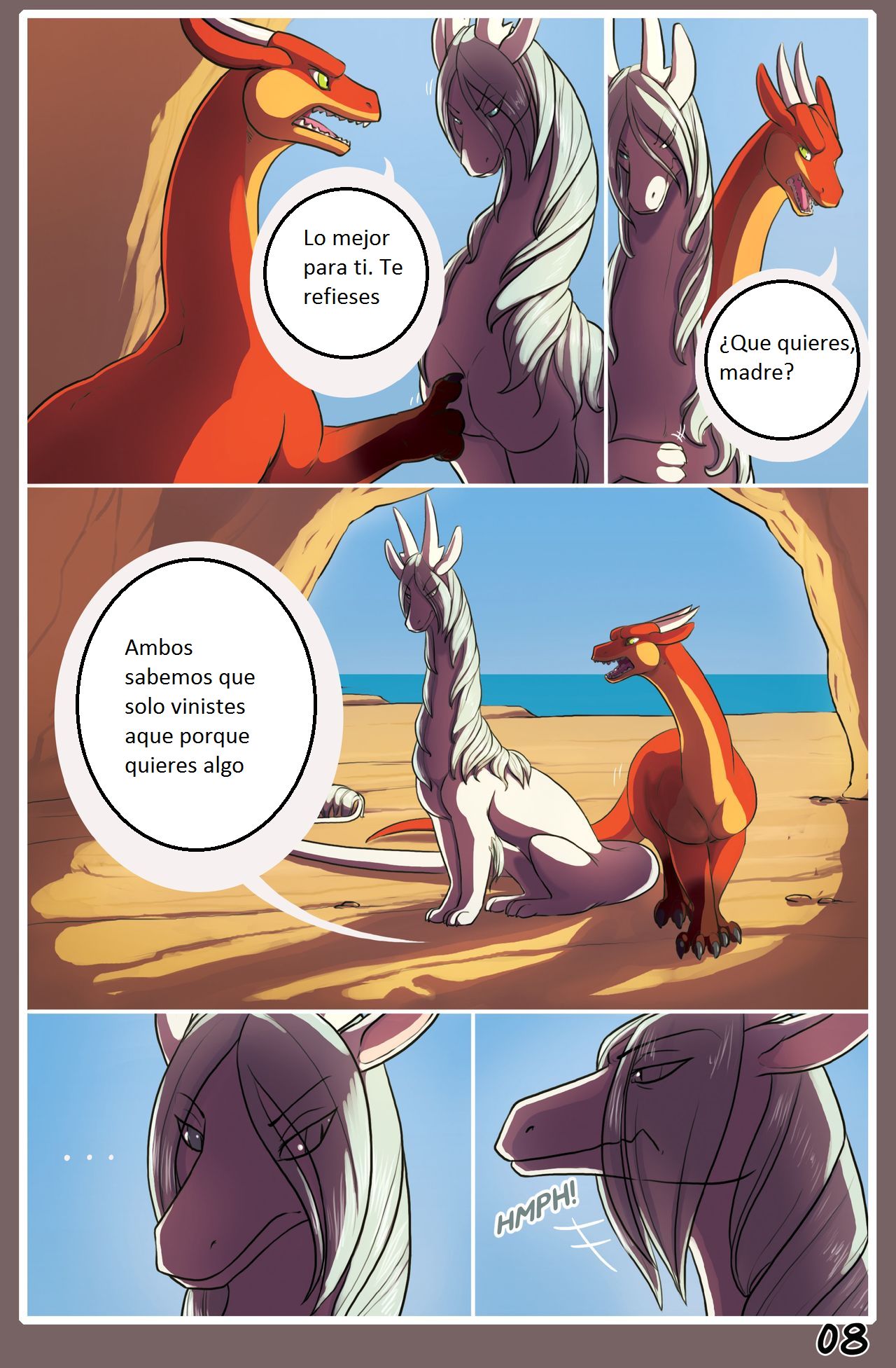 Frisky Ferals - Family Matters page 8 full