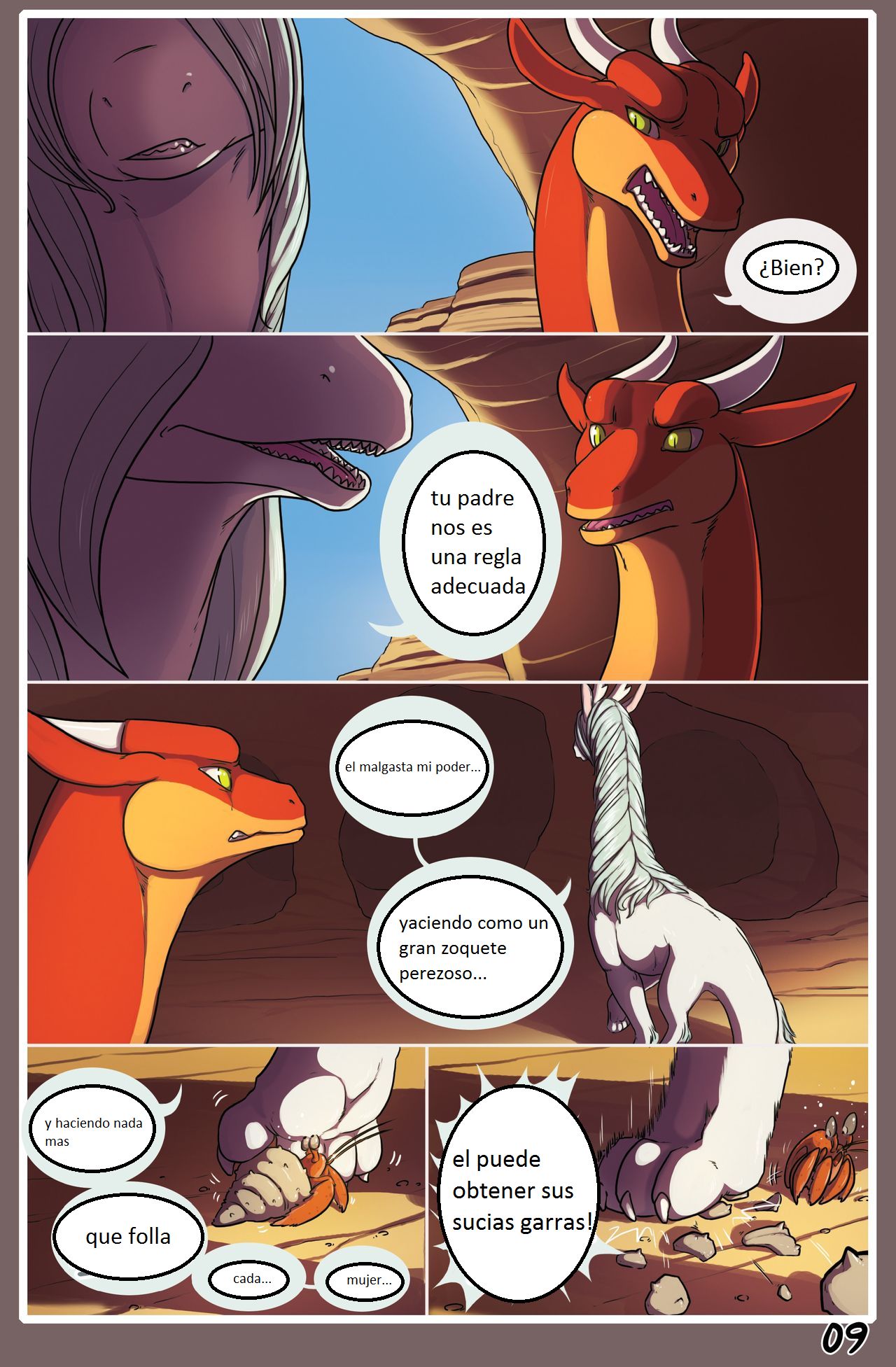 Frisky Ferals - Family Matters page 9 full