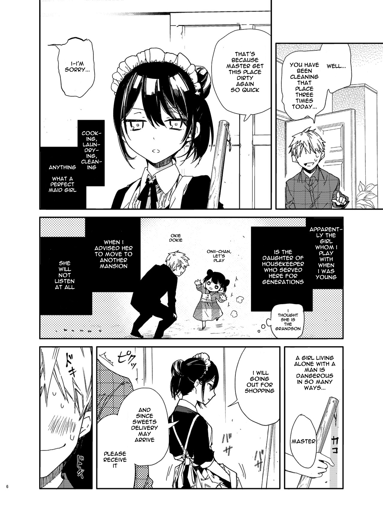 Jitome Maid-san to Love Love Ecchi page 6 full