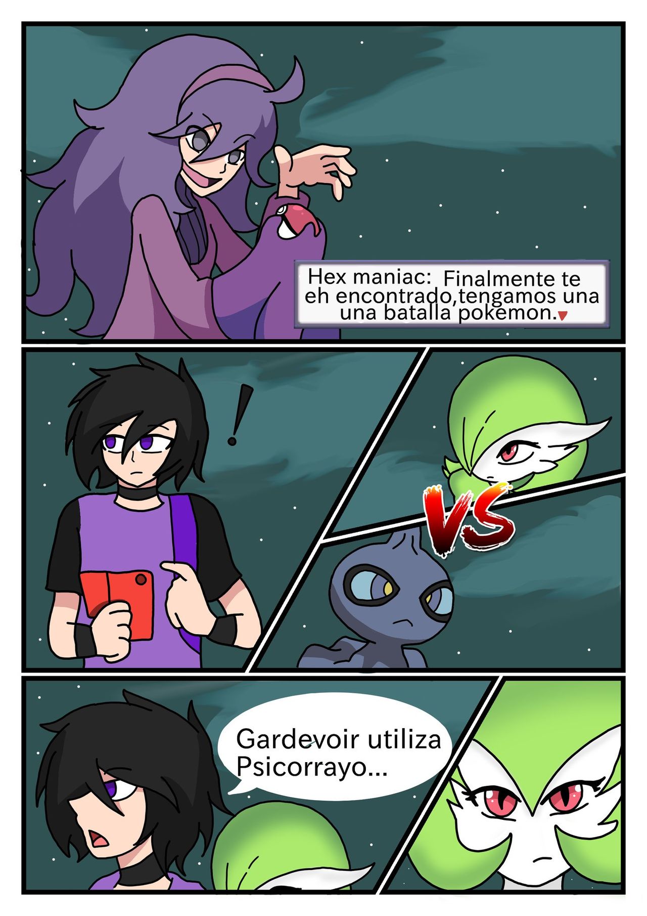 Pokemon Purple Versión  By David Arts page 2 full