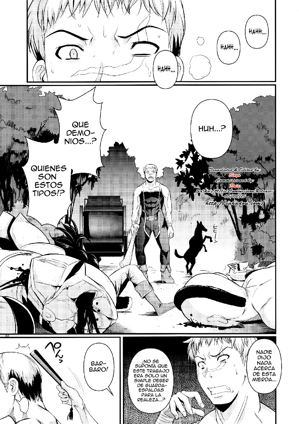Tatta Hitori no Youheidan 2 | Ejército Mercenario de un Solo Hombre 2 page 4 full