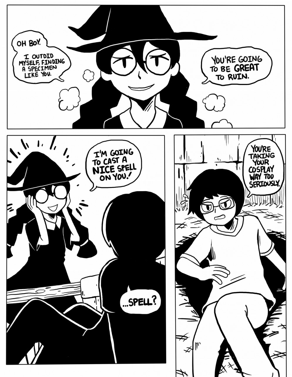 Swine Spell page 1 full
