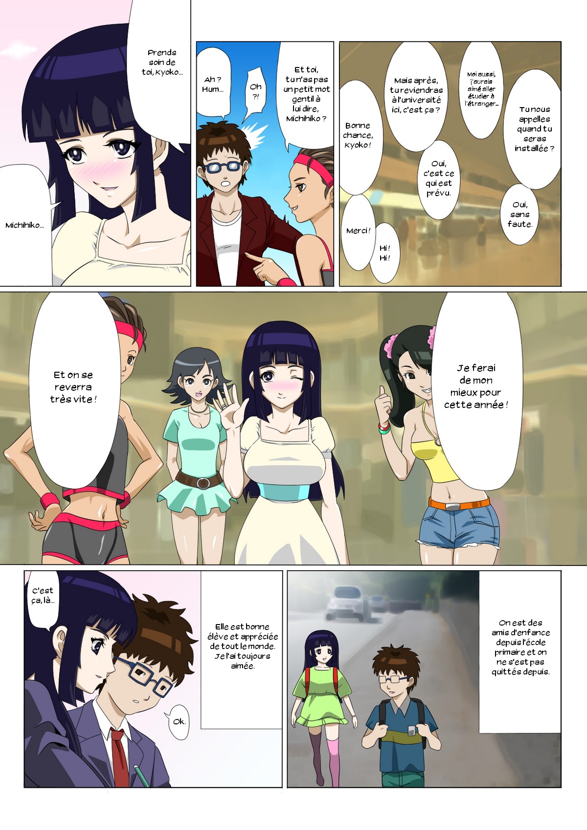 Ryuugaku Shita Osananajimi page 2 full