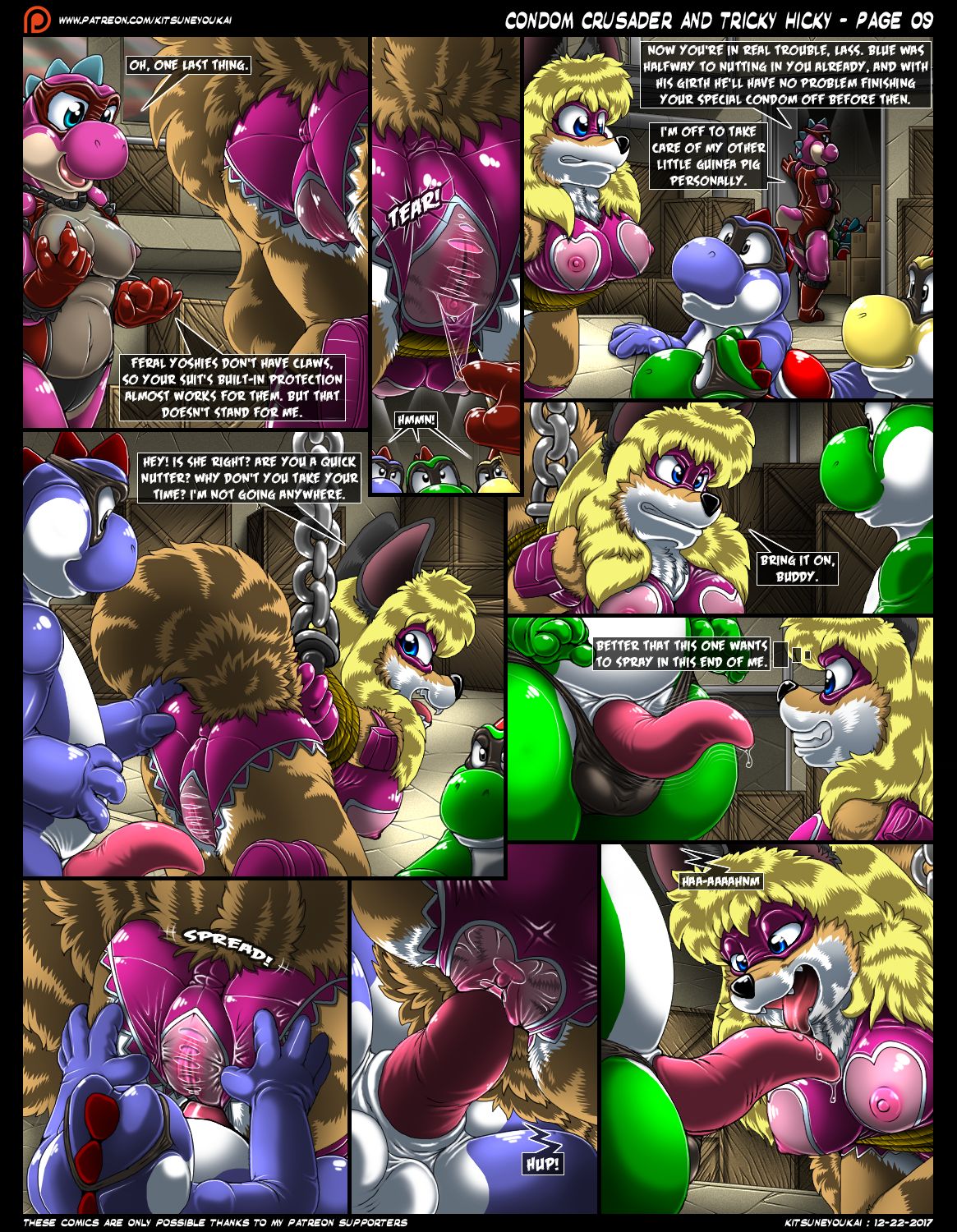 Condom Crusader and the Tricky Hicky by Kitsune Youkai page 10 full