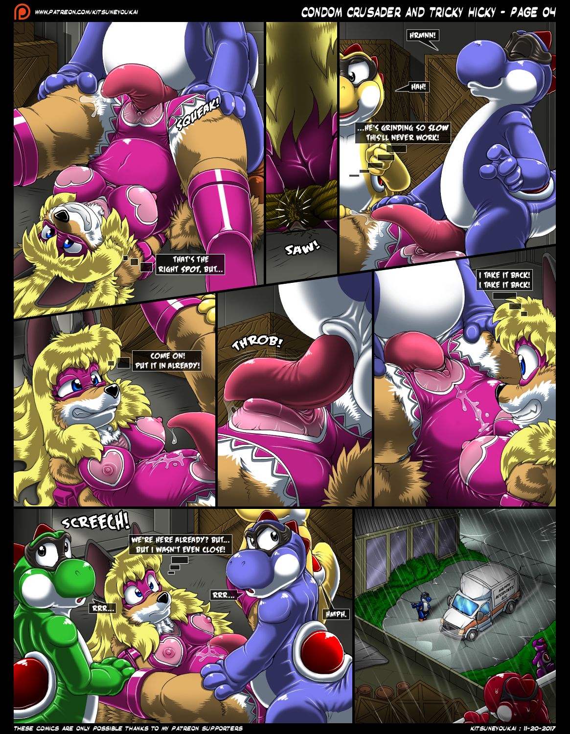 Condom Crusader and the Tricky Hicky by Kitsune Youkai page 5 full