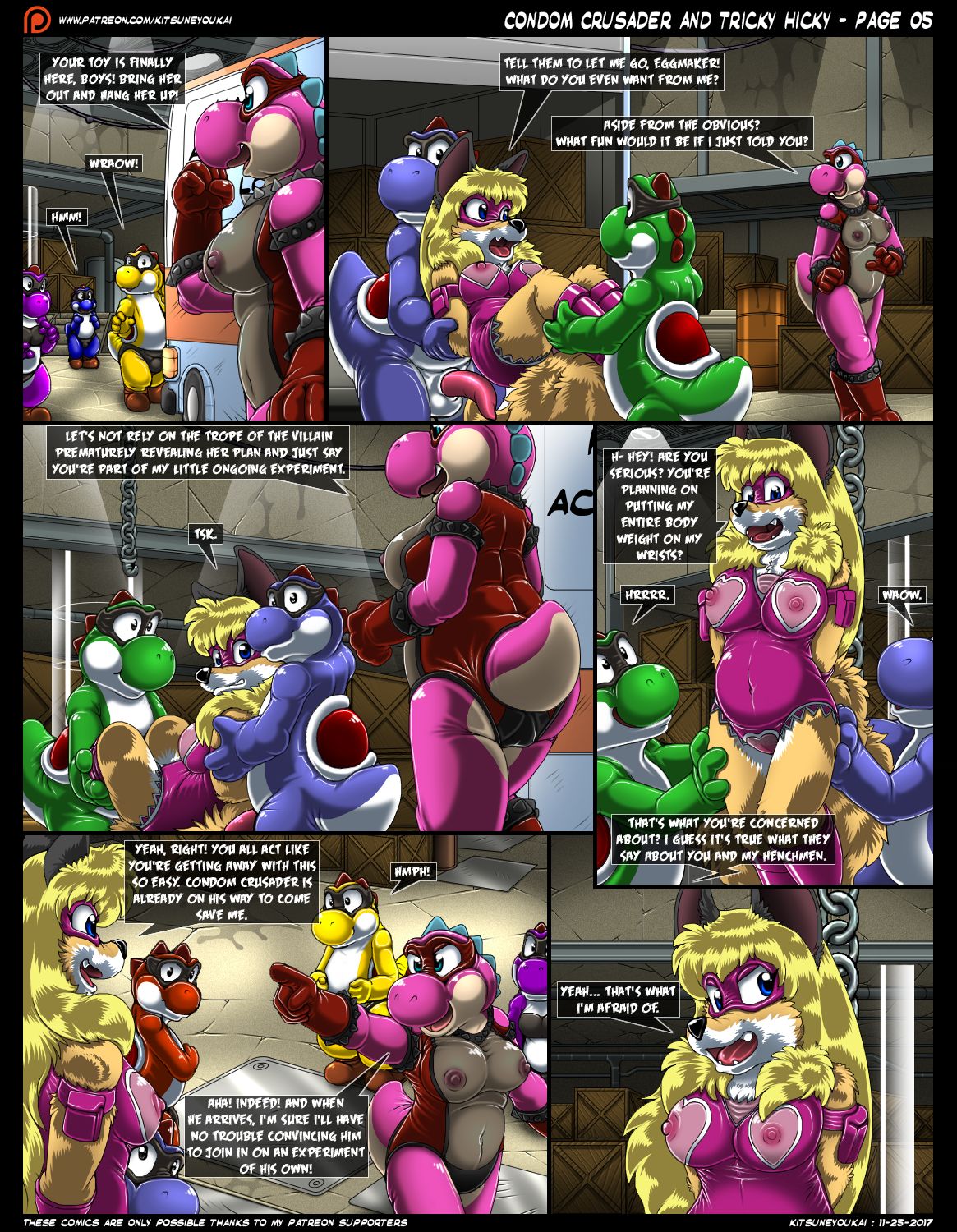 Condom Crusader and the Tricky Hicky by Kitsune Youkai page 6 full