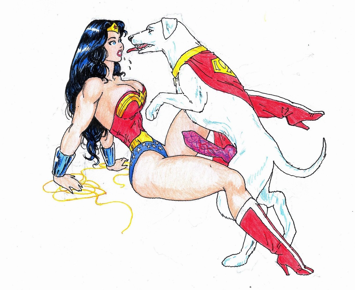 Wonder woman and Krypto page 1 full