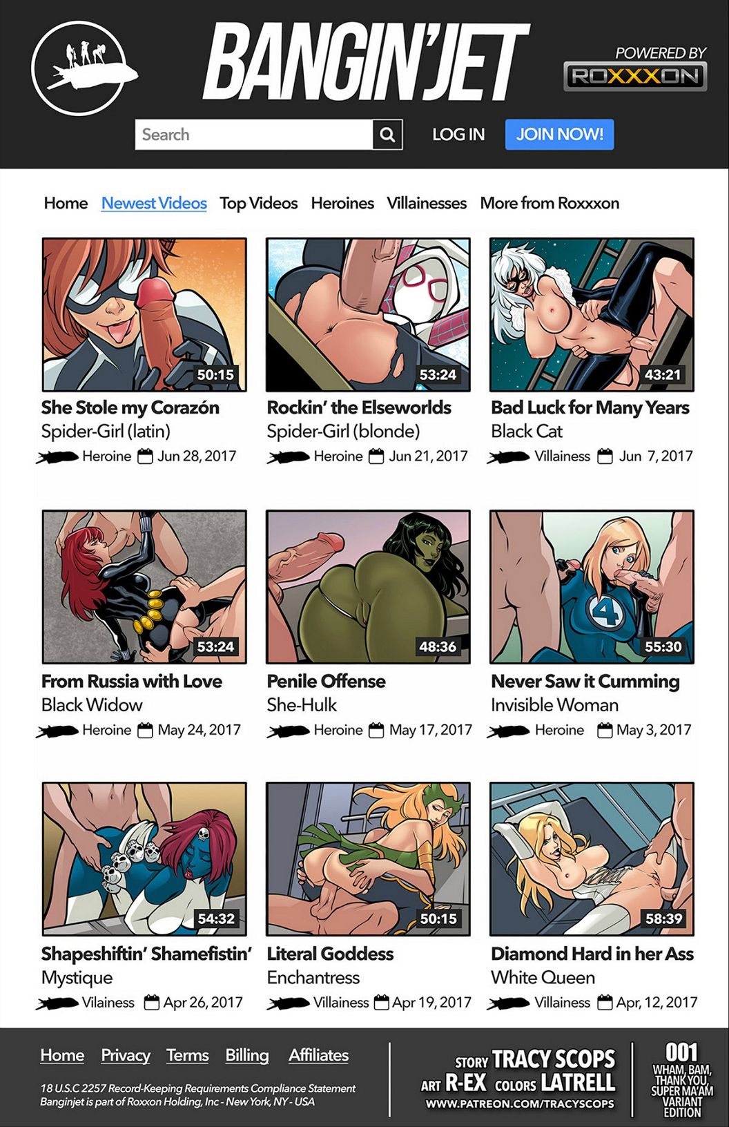 TracyScops -Bangin' Jet page 1 full
