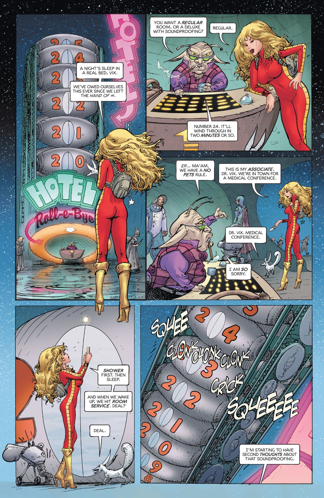 Barbarella #5 page 8 full