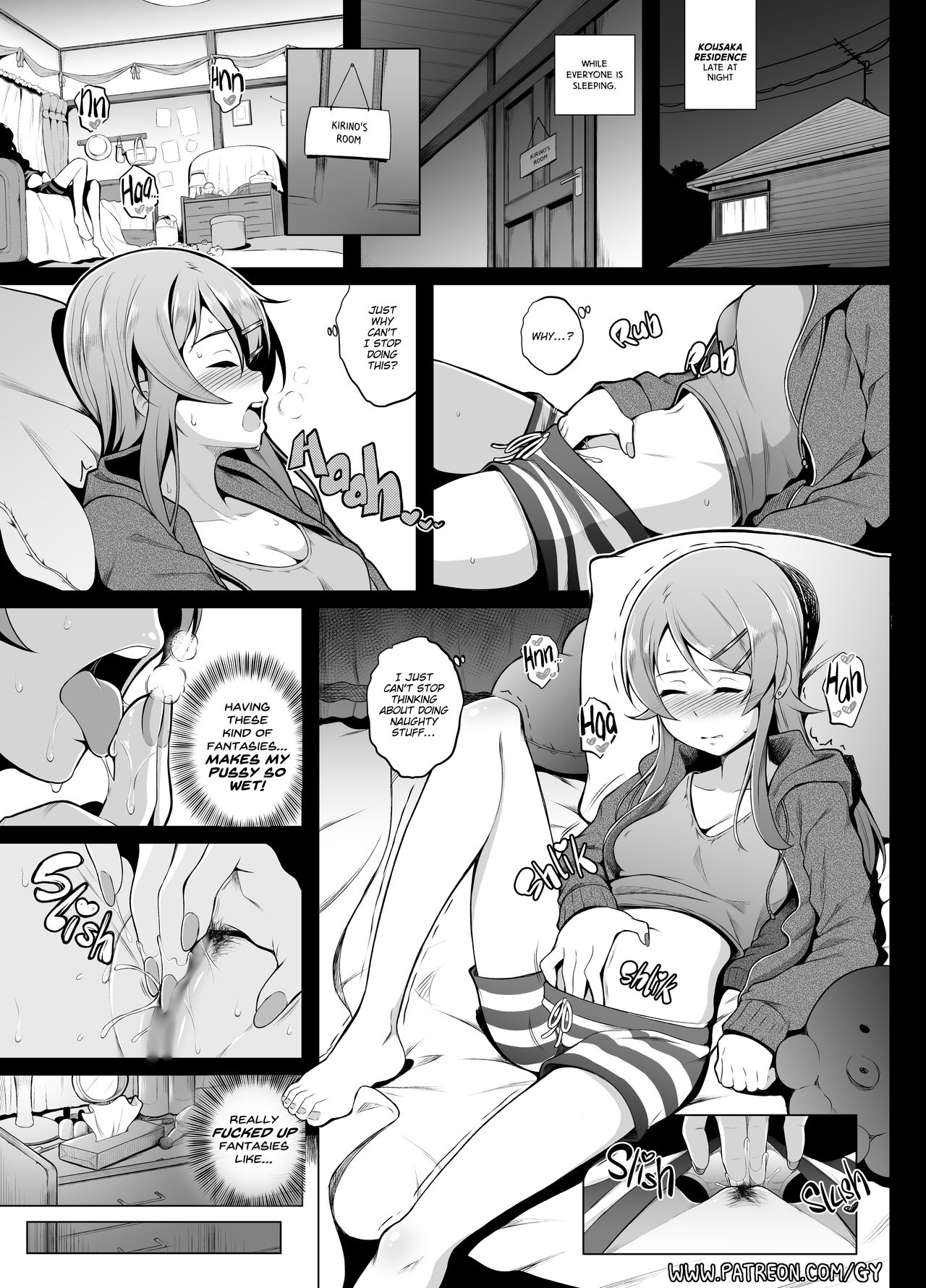Kirino Comic page 1 full