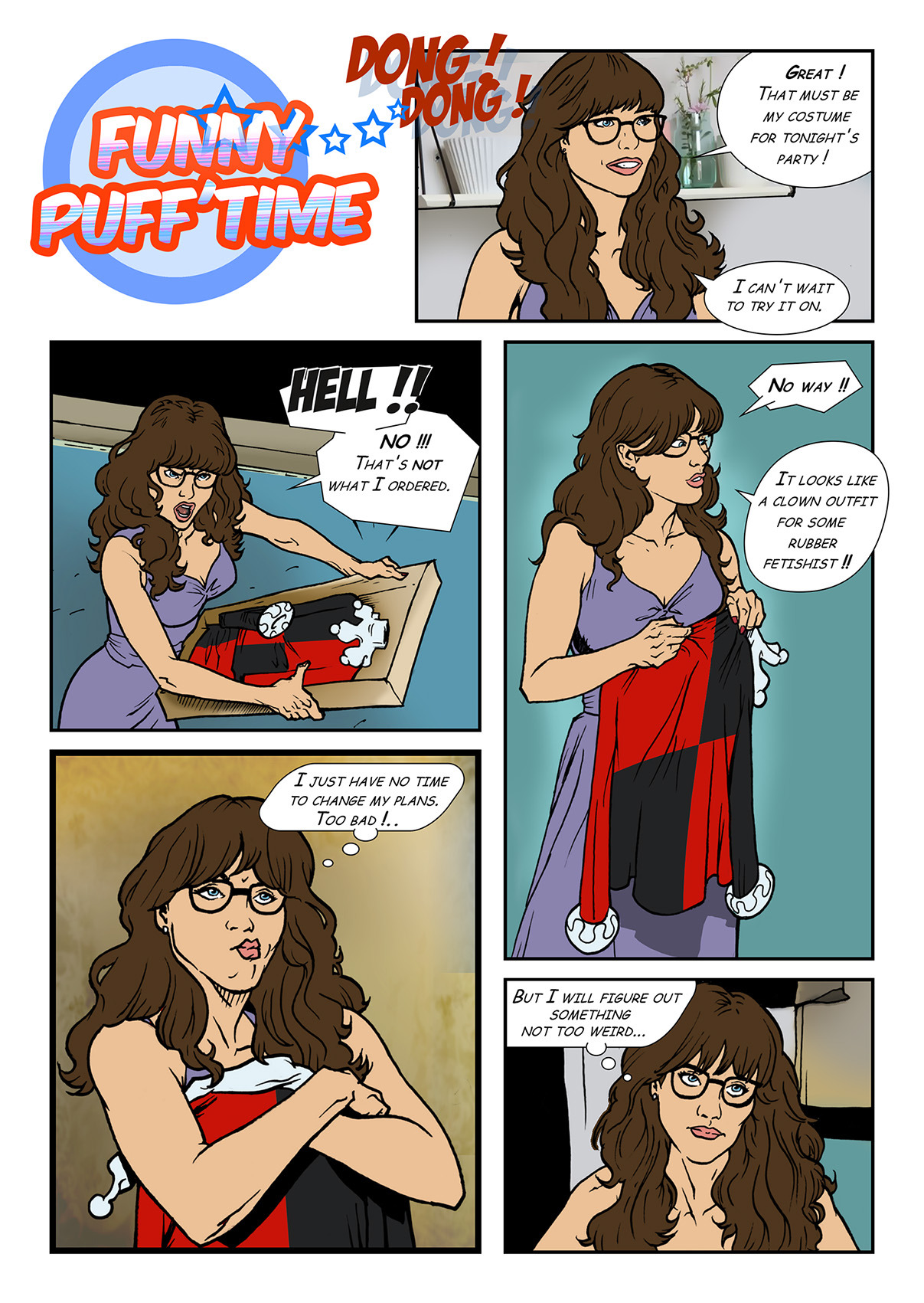 Funny Puff' Time page 1 full