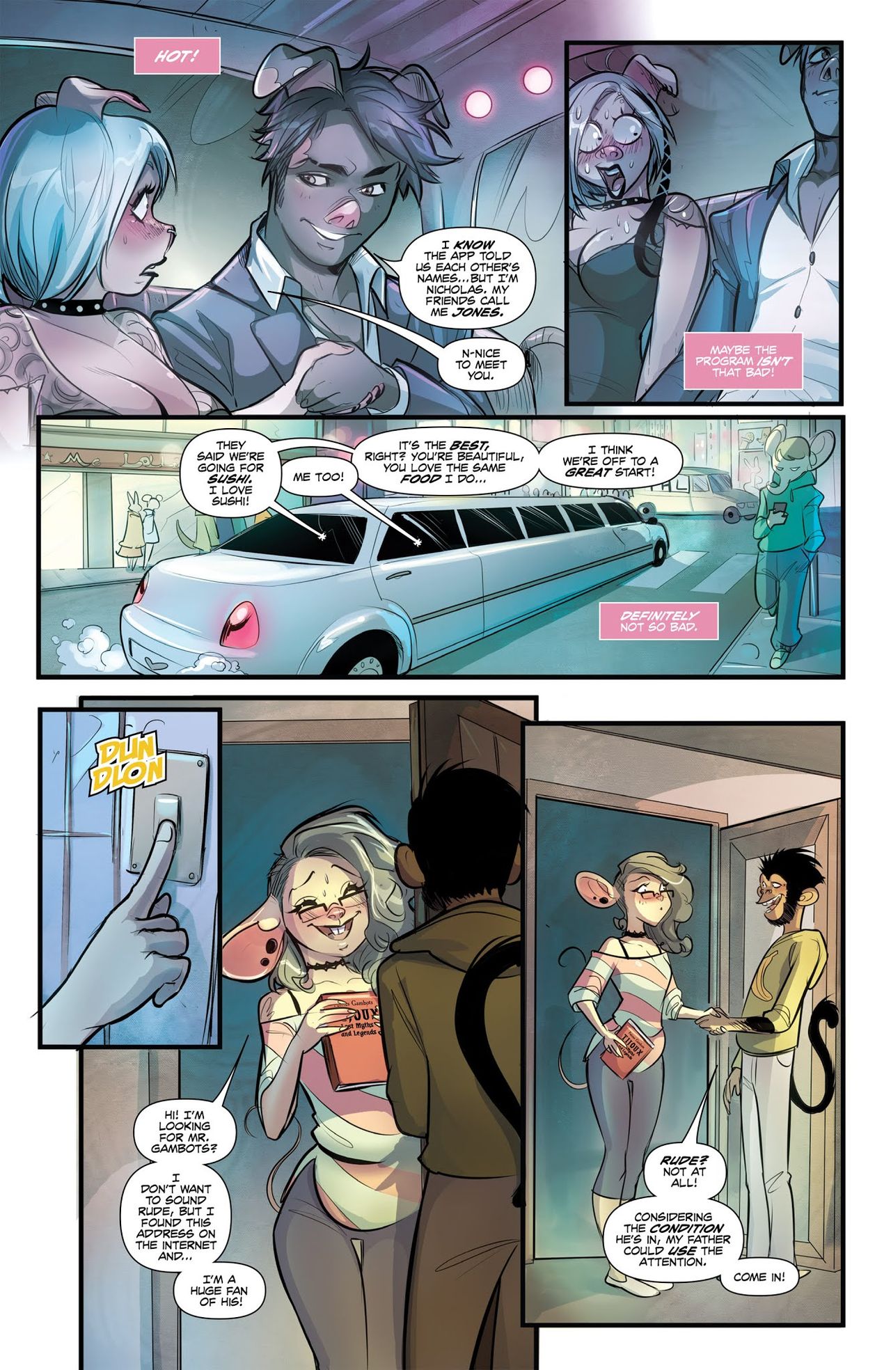 Unnatural - Issue 3 page 8 full