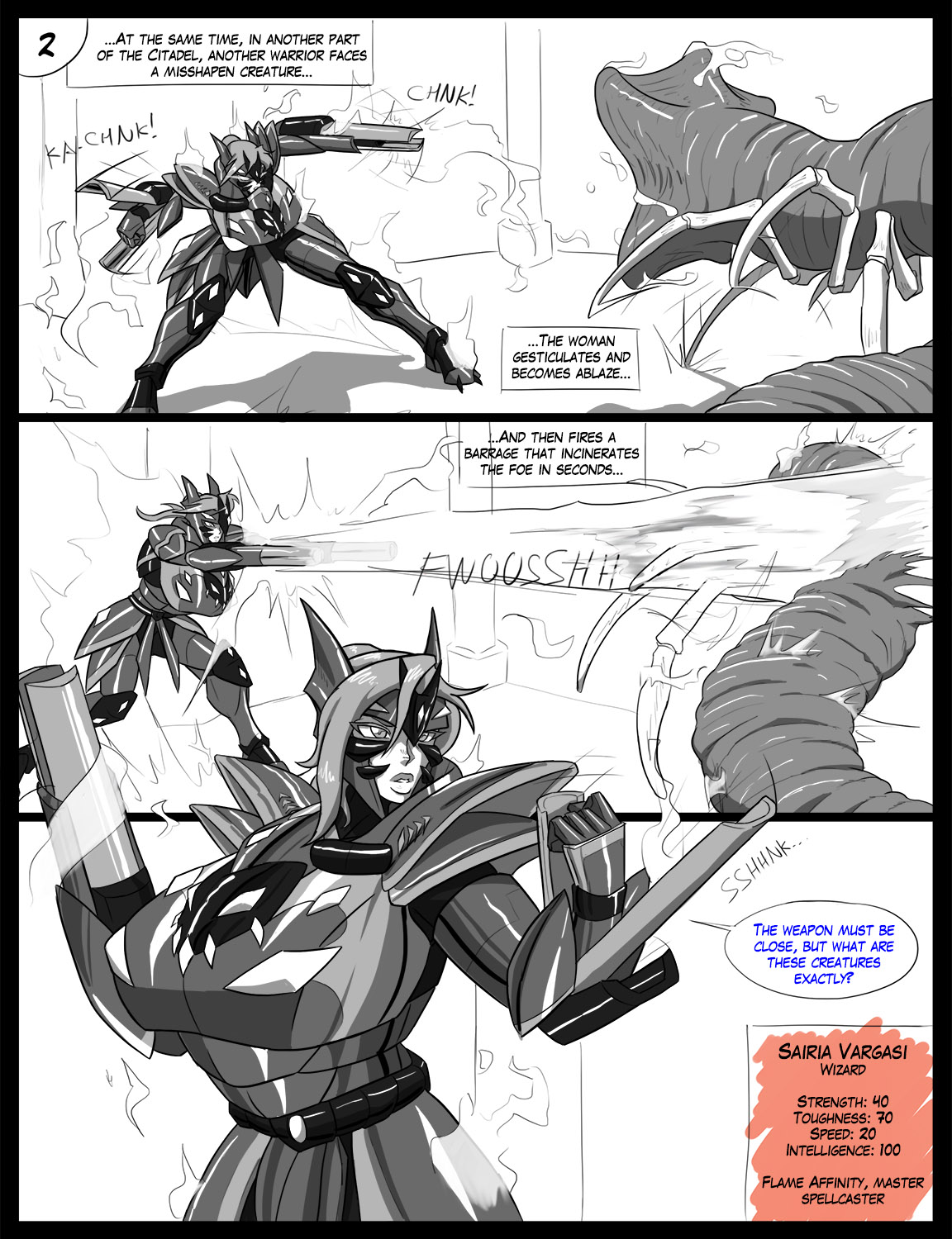 Flung Into Mareth page 3 full