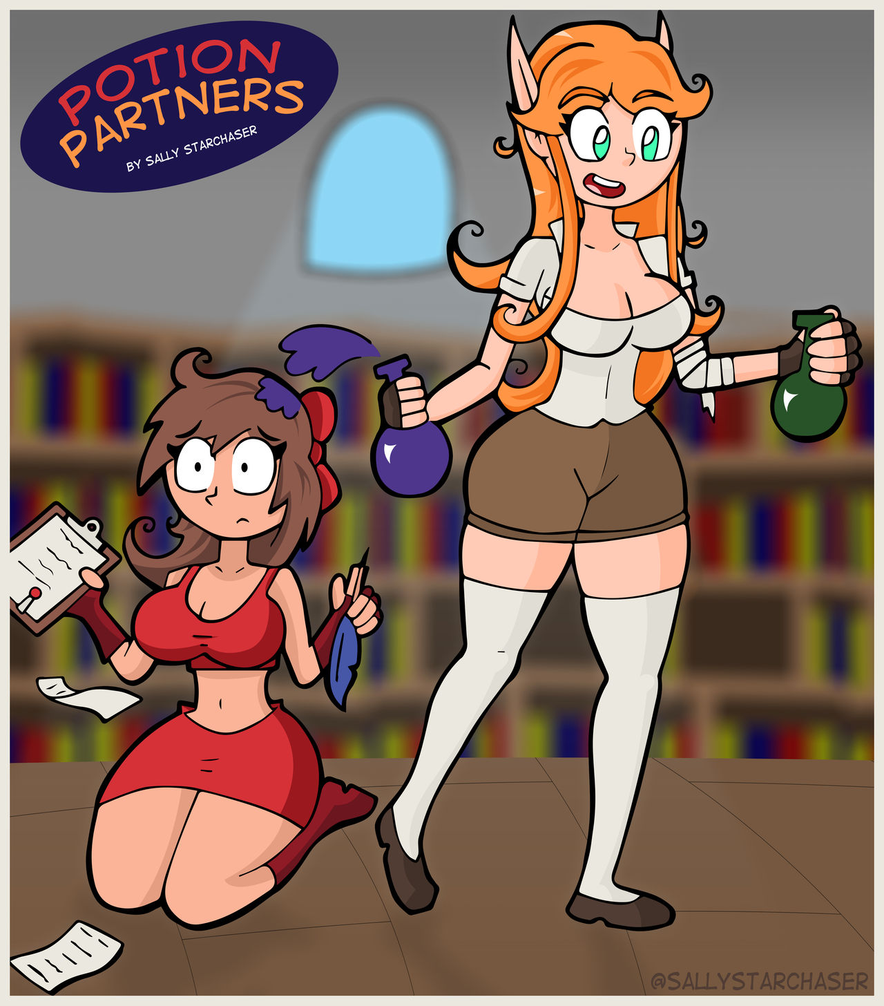 Potion Partners! page 1 full
