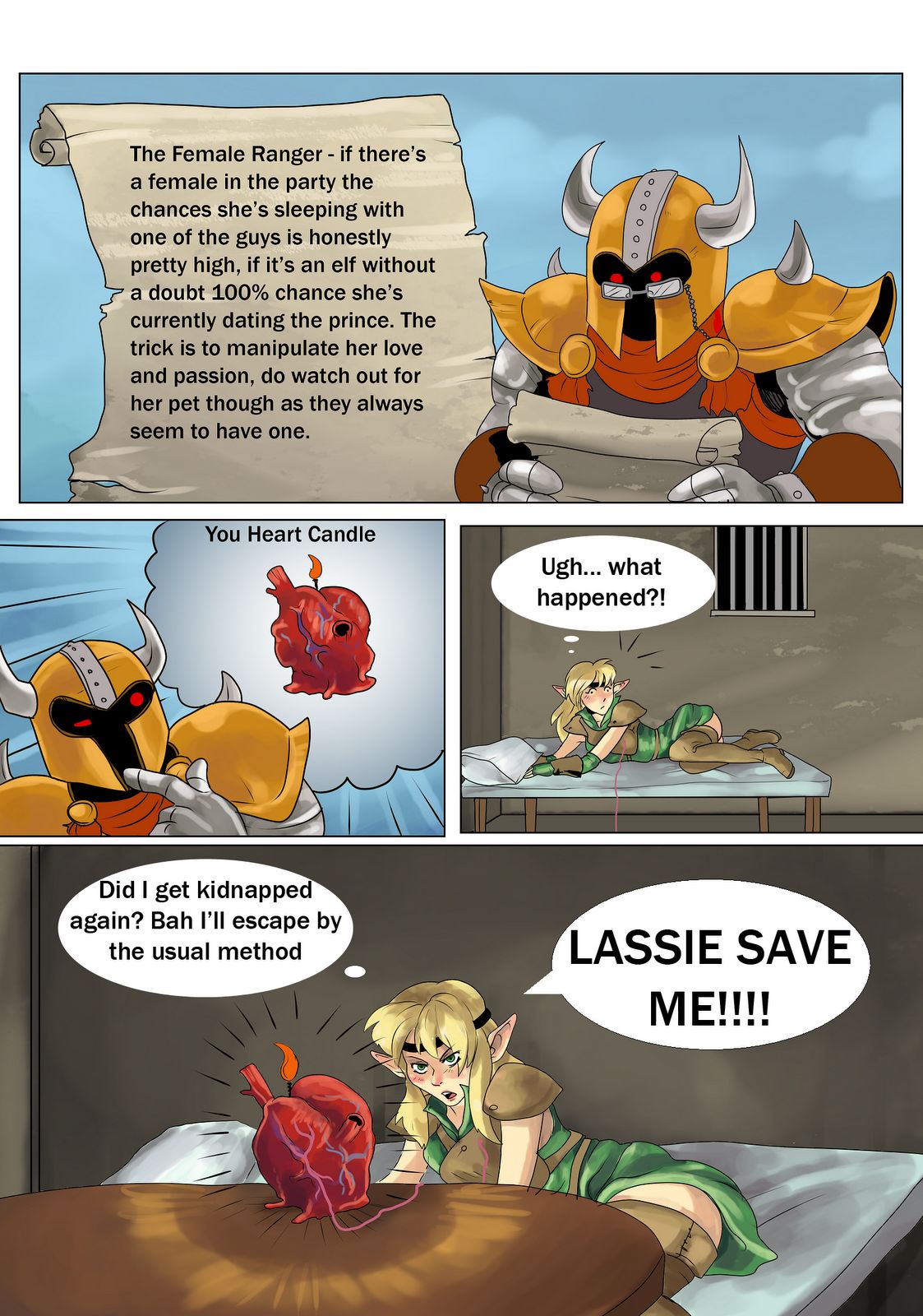 The Elf Ranger page 1 full
