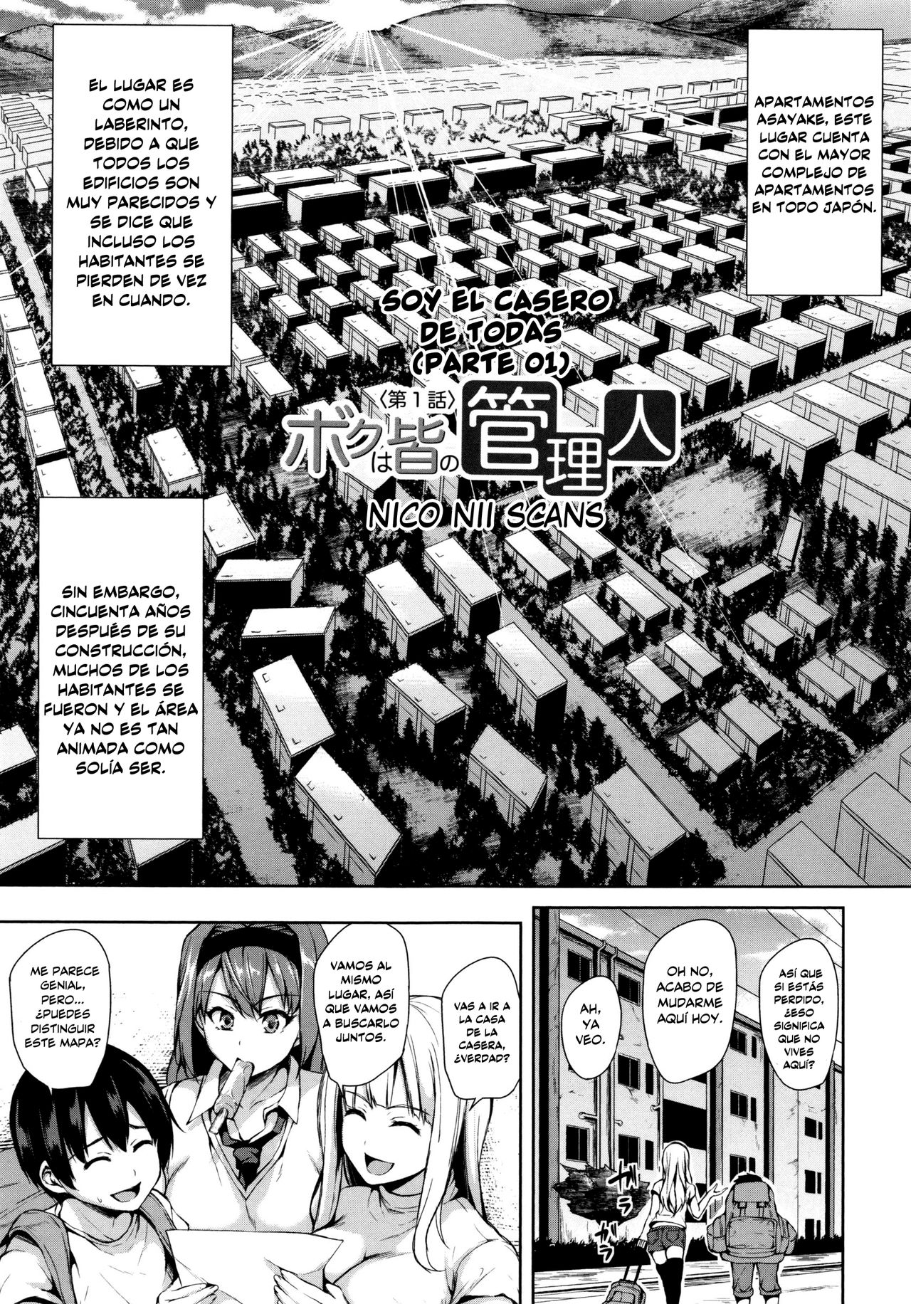 Danchi no Naka wa Boku no Harem | Mi harén es el complejo de apartamentos Ch. 1-4 page 7 full