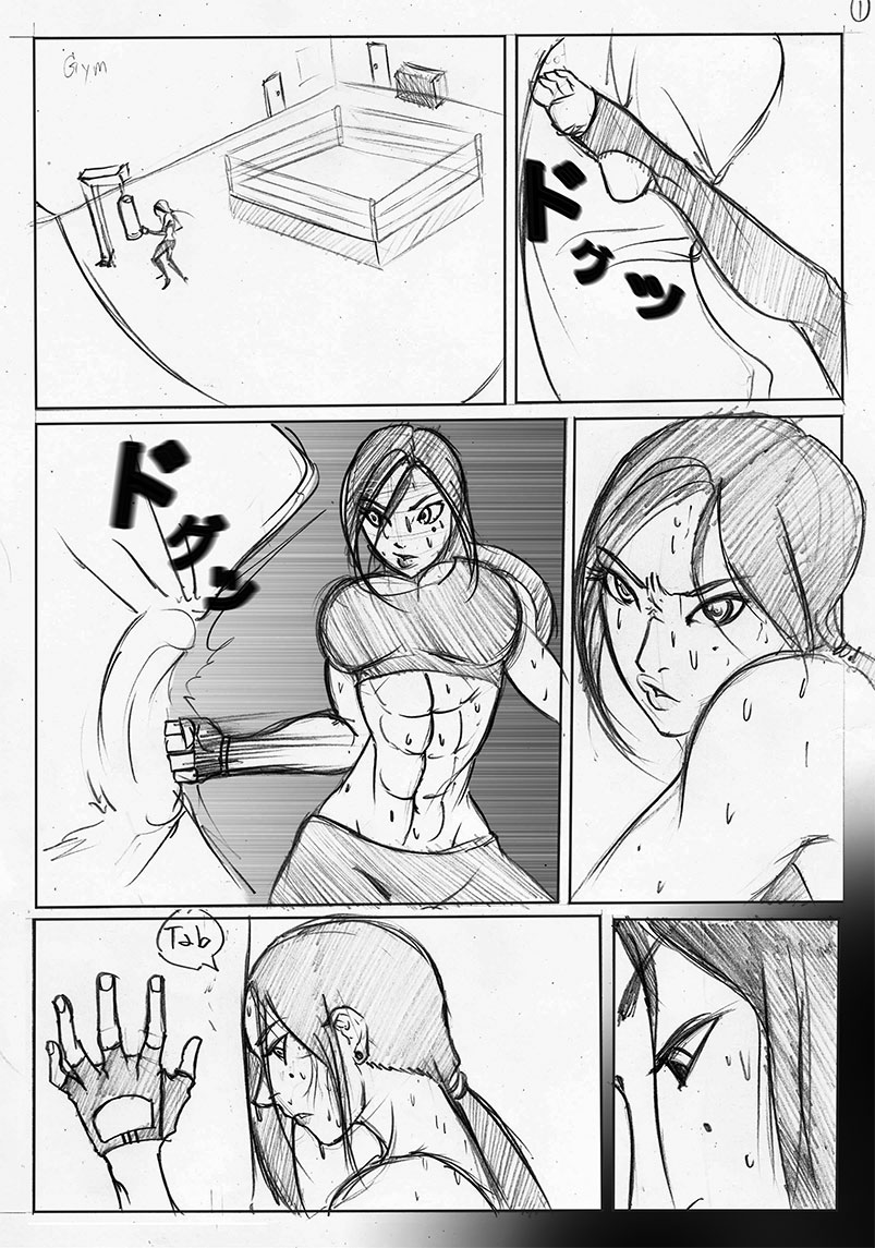 Defeat of Black Angel page 2 full