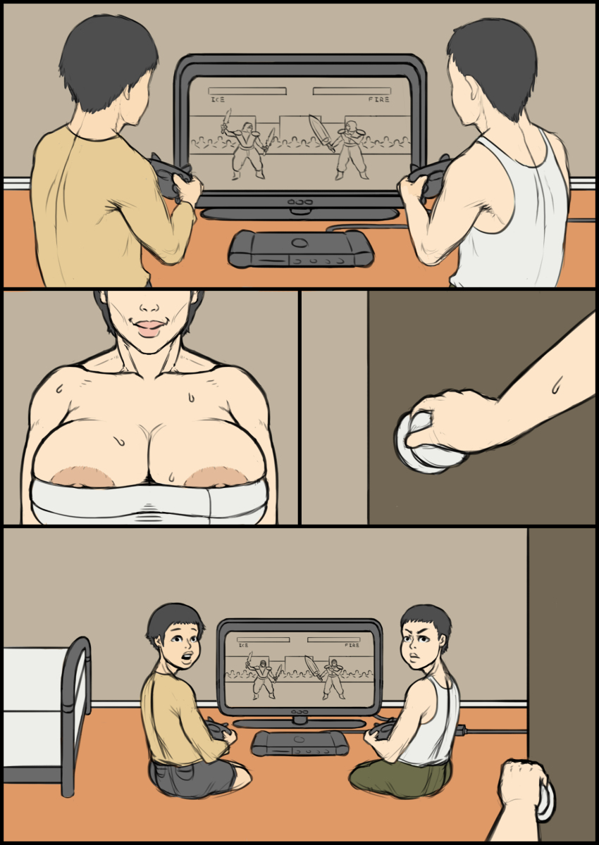 Helping My Son’s Friend page 1 full